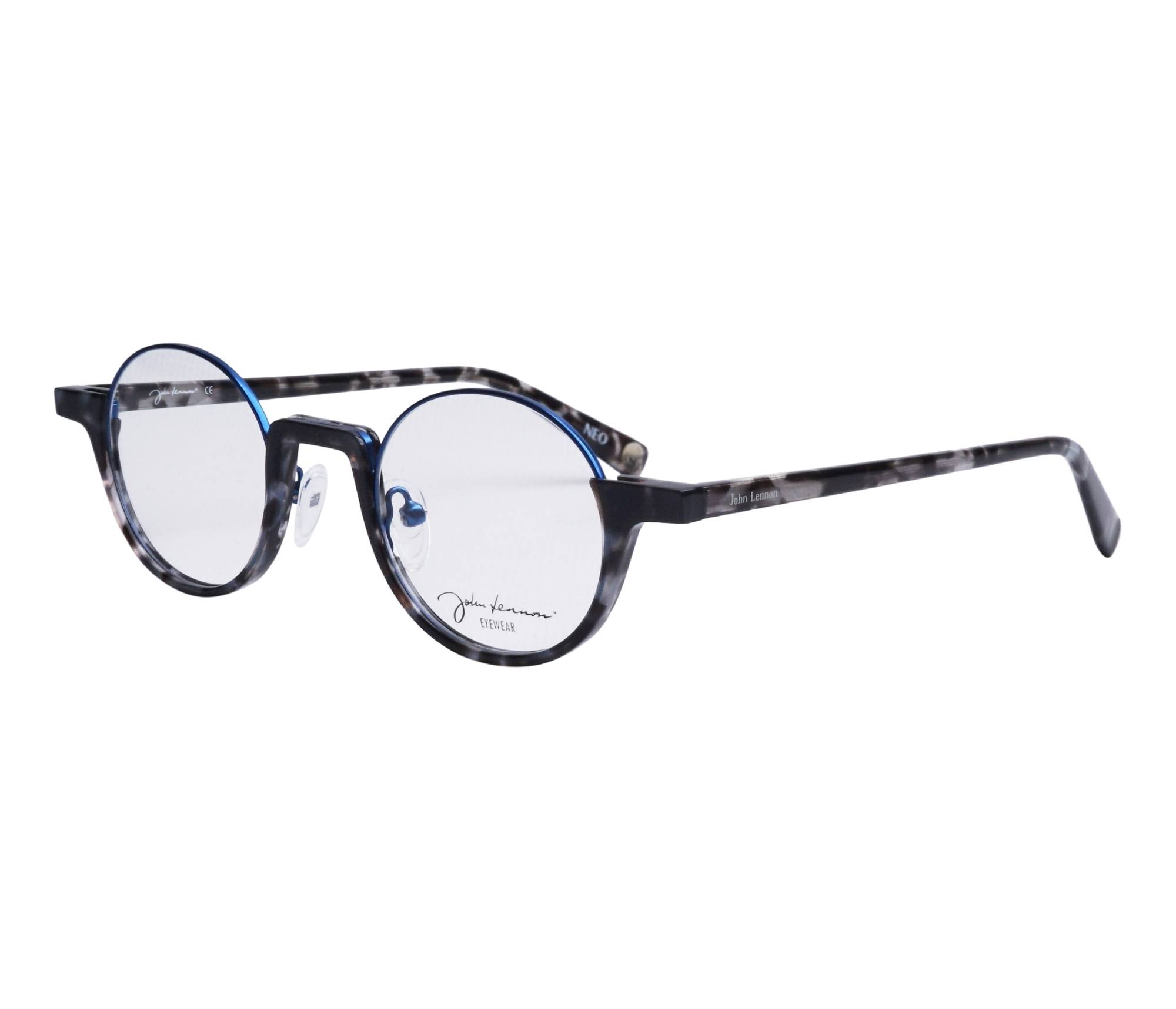 John Lennon eyeglasses JO176 Ib 44 23 BlueHavana - 