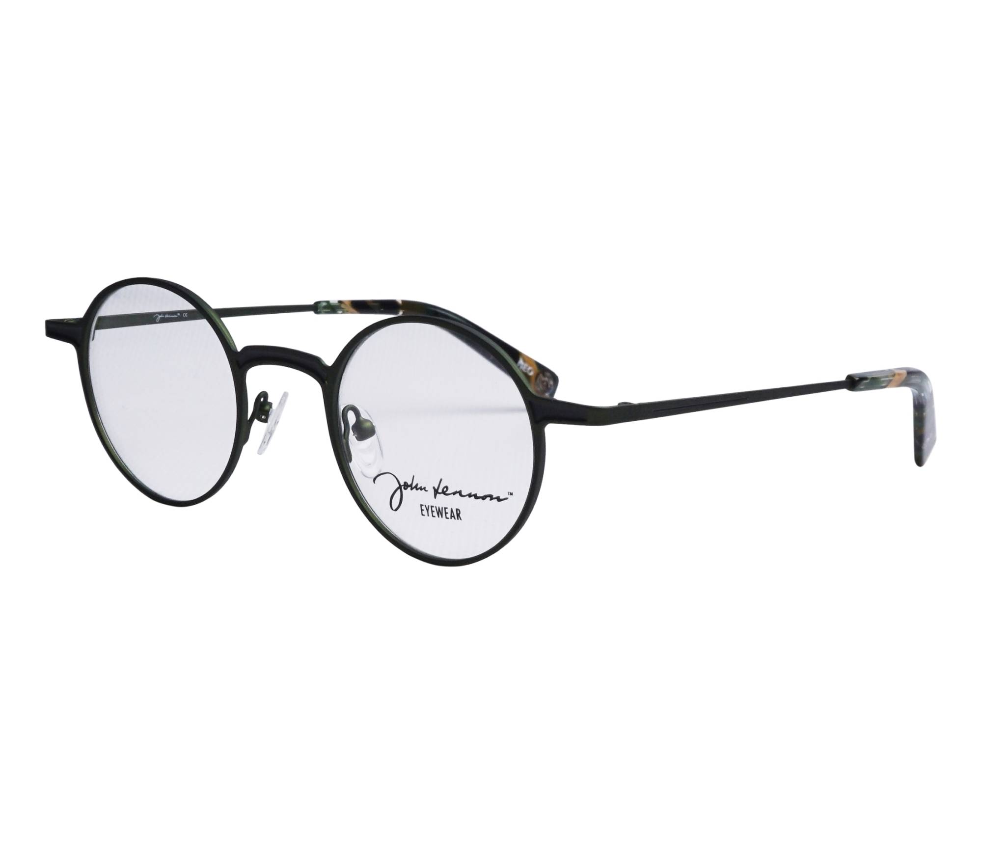 John Lennon eyeglasses JO208 Kn 44 23 GreenBlack - 