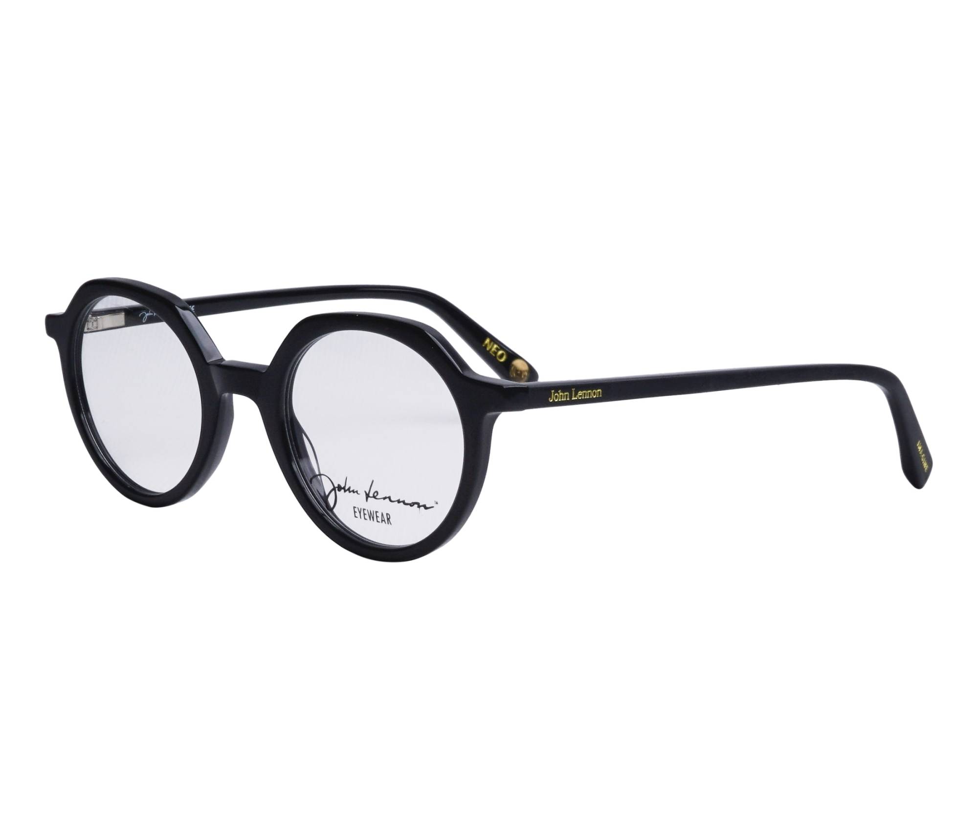 John Lennon eyeglasses JO210 NN 44 21 Black - 