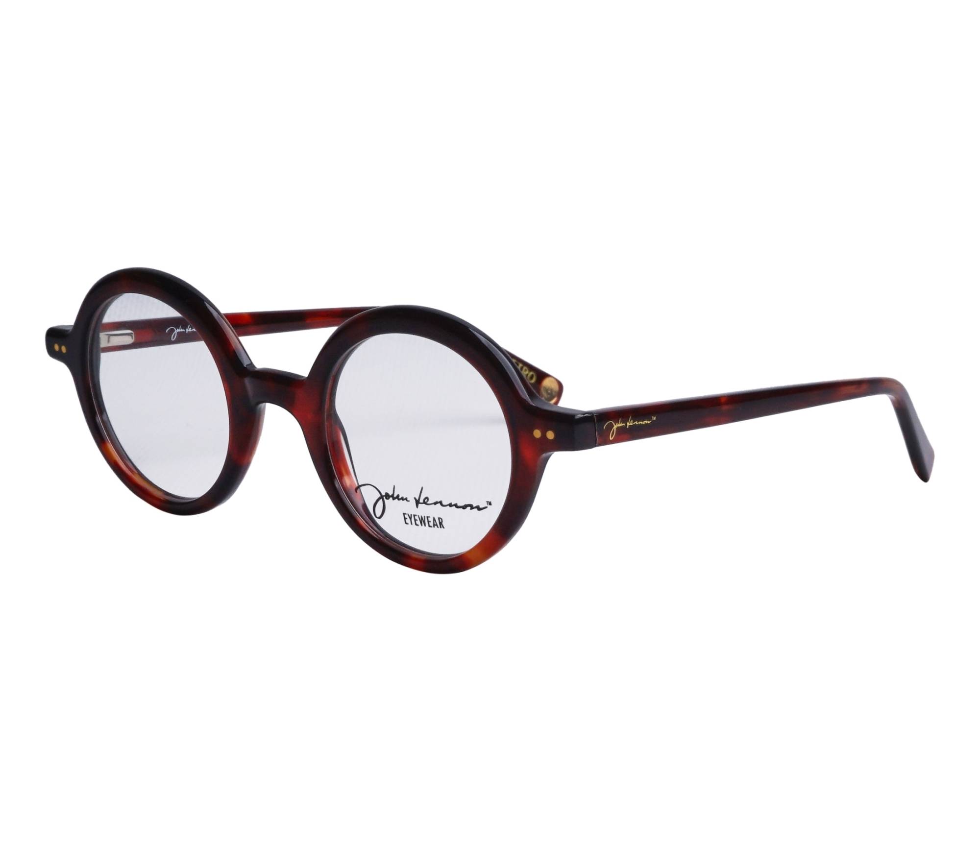 John Lennon eyeglasses JO237 RZ 43 23 Havana Honey - 