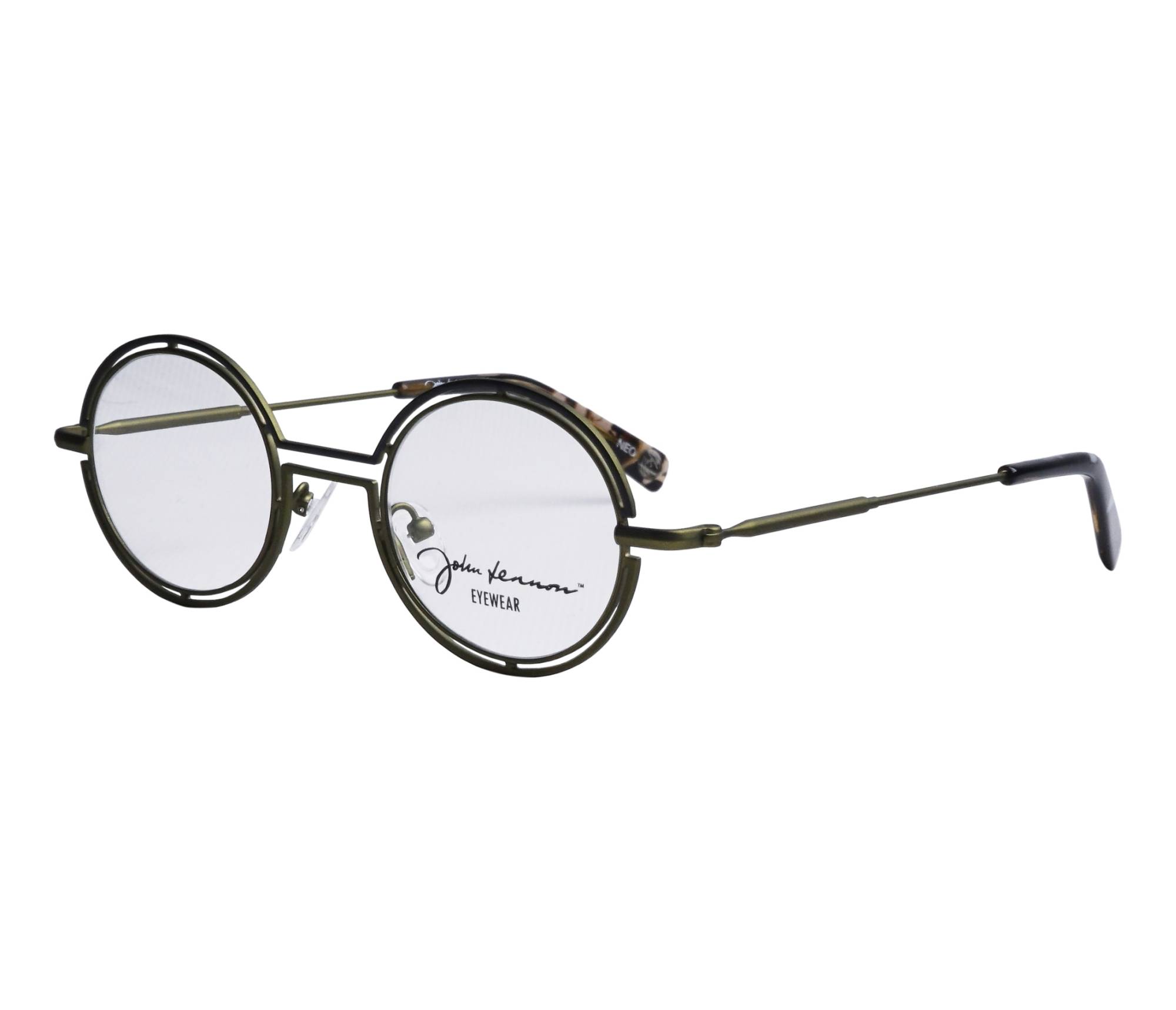 John Lennon eyeglasses JO254 Kn 44 23 BlackGreen - 