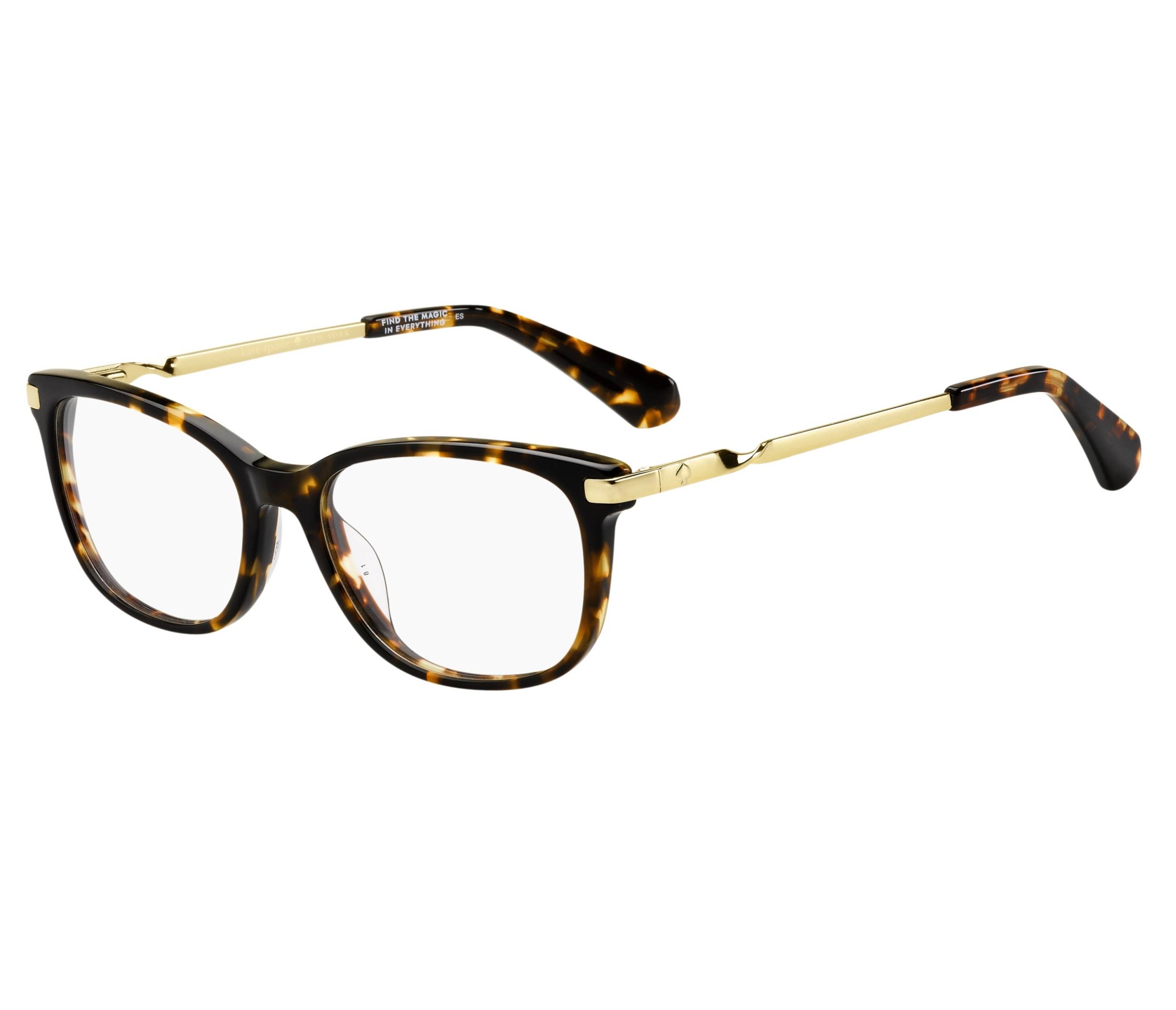 Kate Spade eyeglasses JAILENE 086 52 17 HavanaGold - 