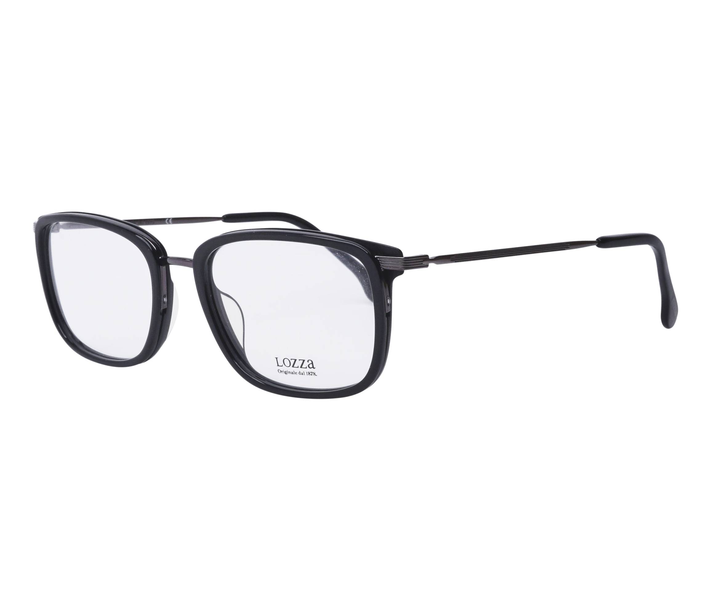 Lozza eyeglasses VL-2307 0568 54 19 BlackGun - 