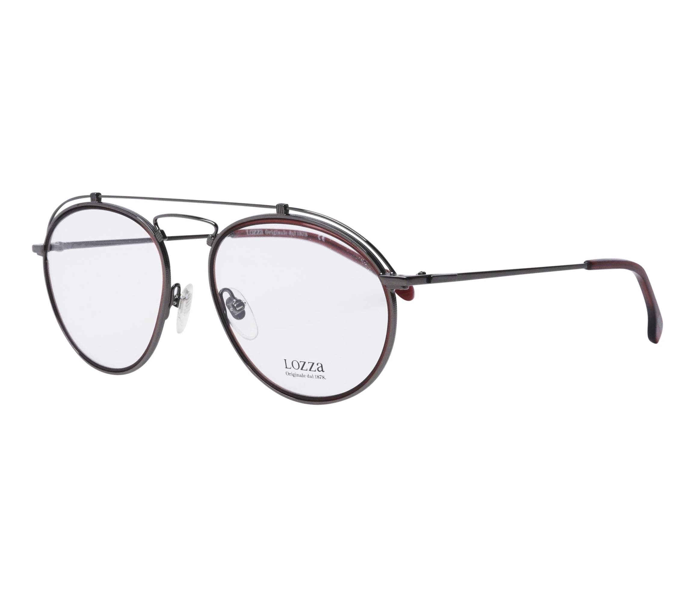 Lozza eyeglasses VL-2321 0568 54 18 HavanaGun - 