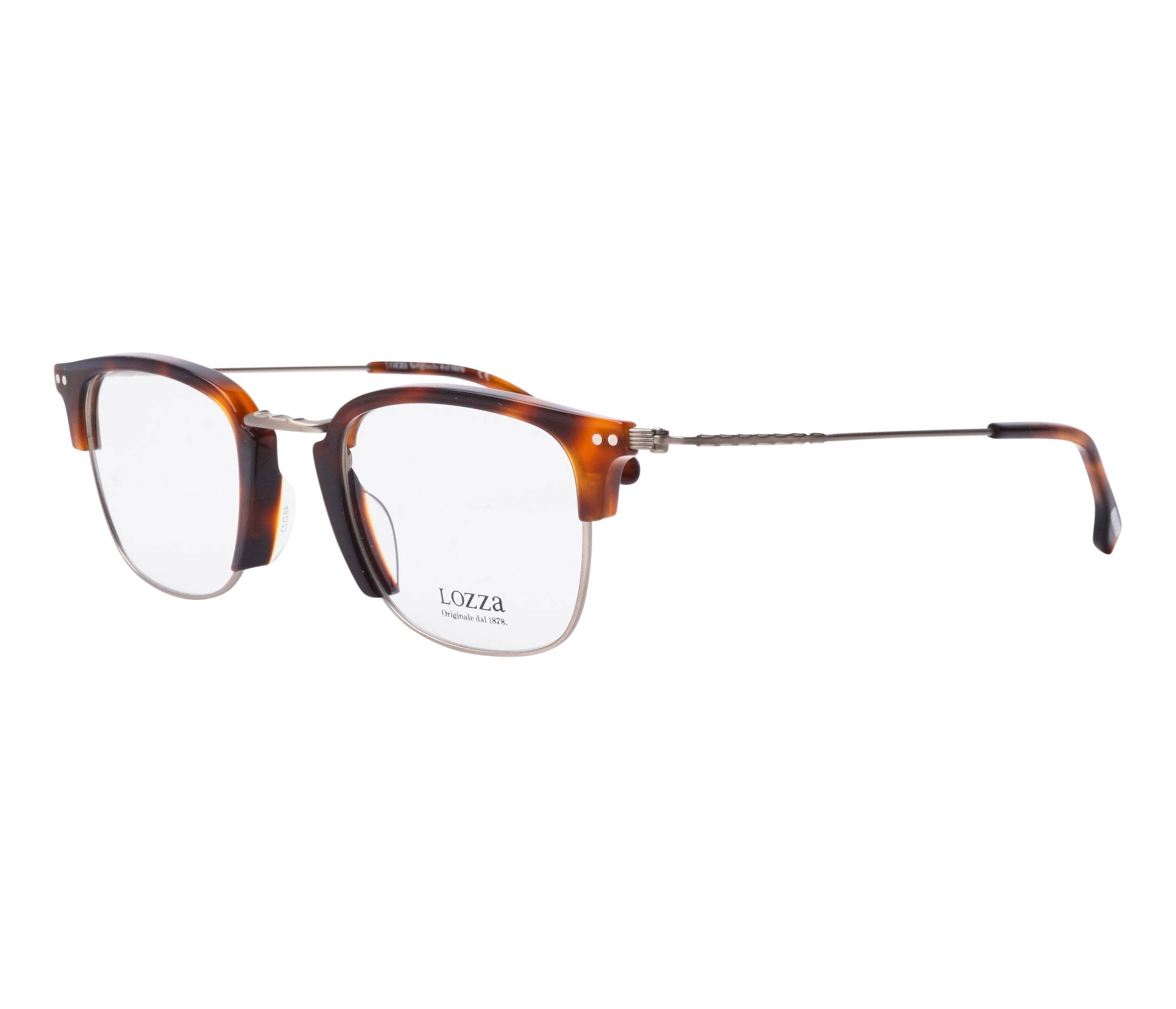 Lozza eyeglasses VL2381 P8AF 48 23 HavanaGun - 