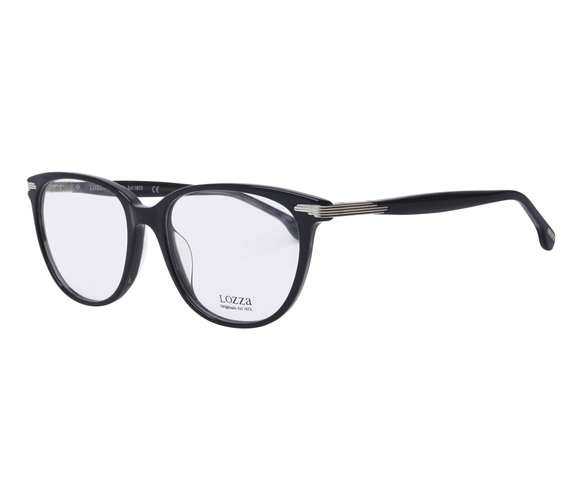 Lozza eyeglasses VL-4107 0APA 54 17 BlackSilver - 