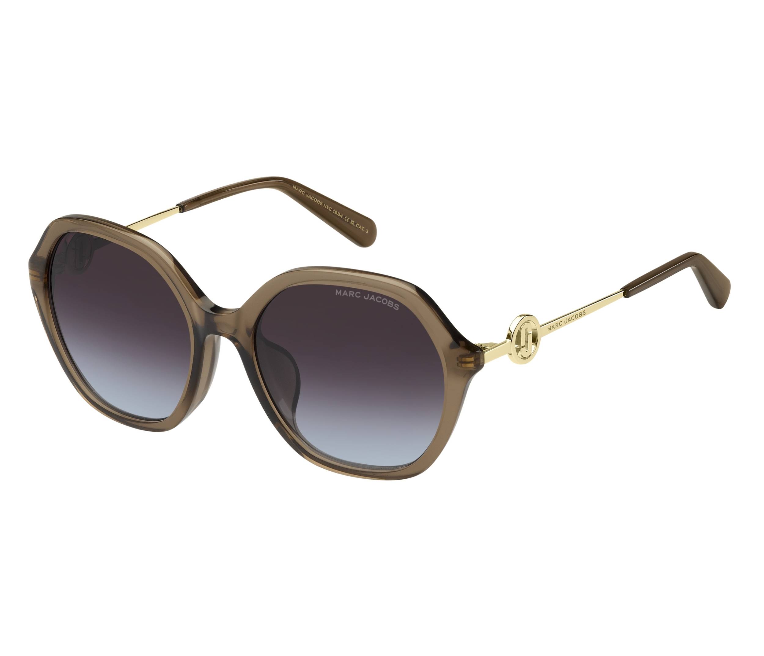 Marc Jacobs sunglasses MARC-728-F-S 09Q/98 55 19 Brown - 