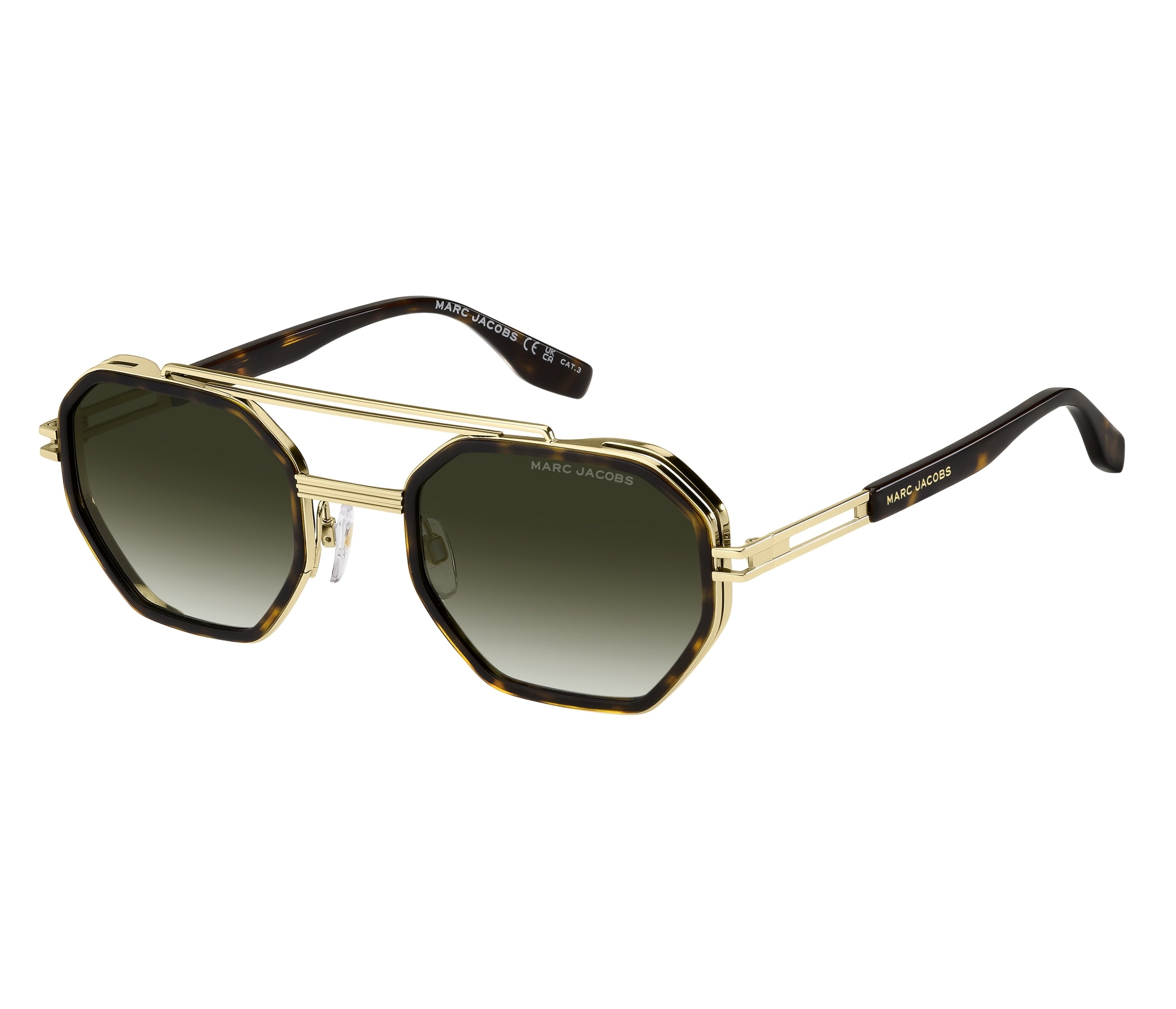 Marc Jacobs オハルフレムサンクラス MARC772NS RHL9O Amazon.com: Marc Jacobs MJ1000/S 0KRZ/HA 54MM Havana Crystal