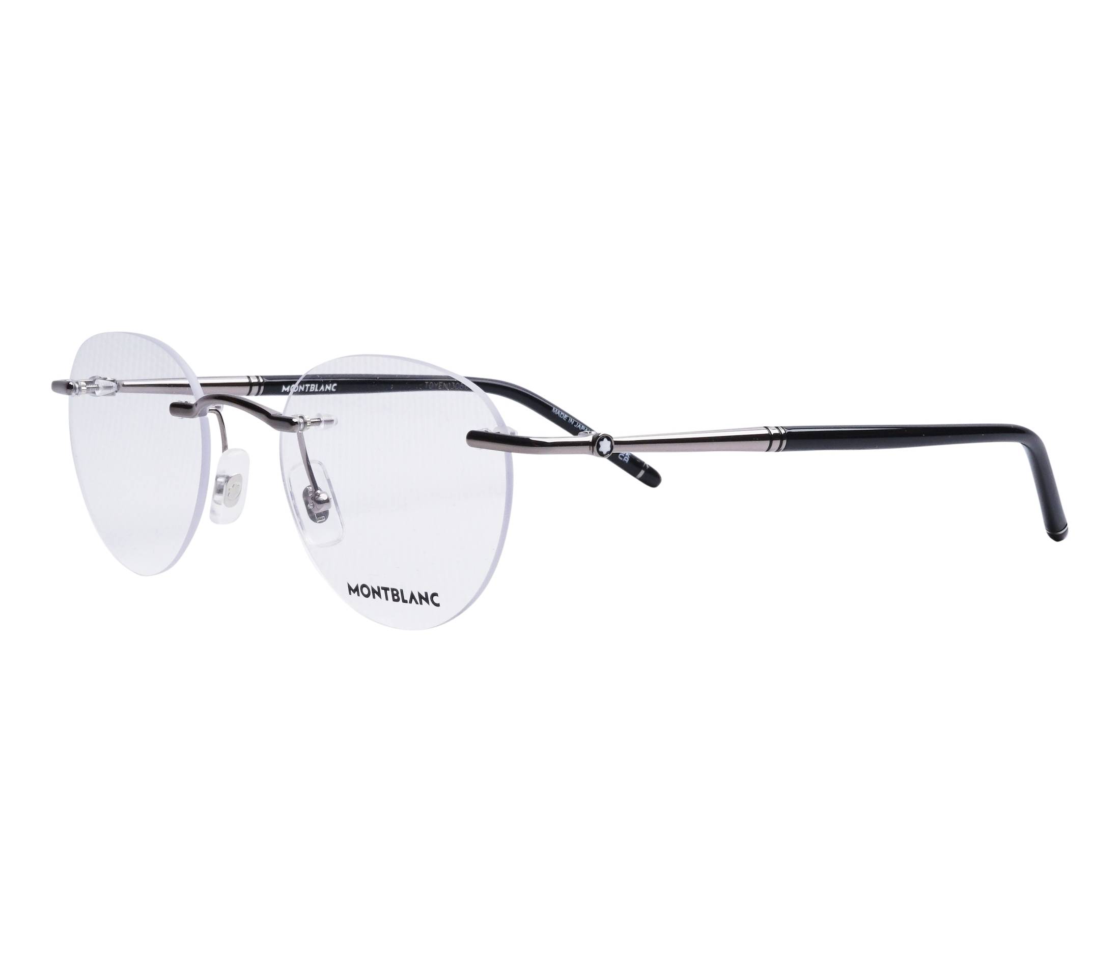 Mont Blanc eyeglasses MB0244O 001 51 21 Ruthenium