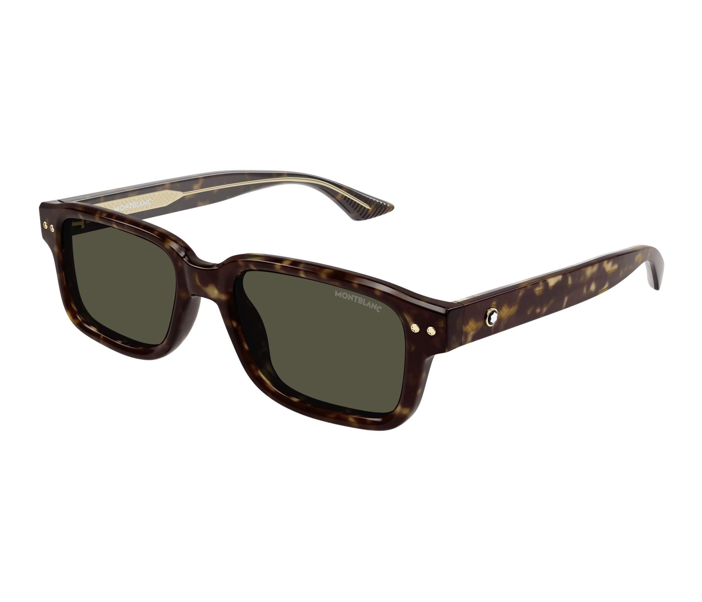 サングラス Montblanc Sunglasses MB357S 47F Brown Mont Blanc® Sunglasses| Visionet