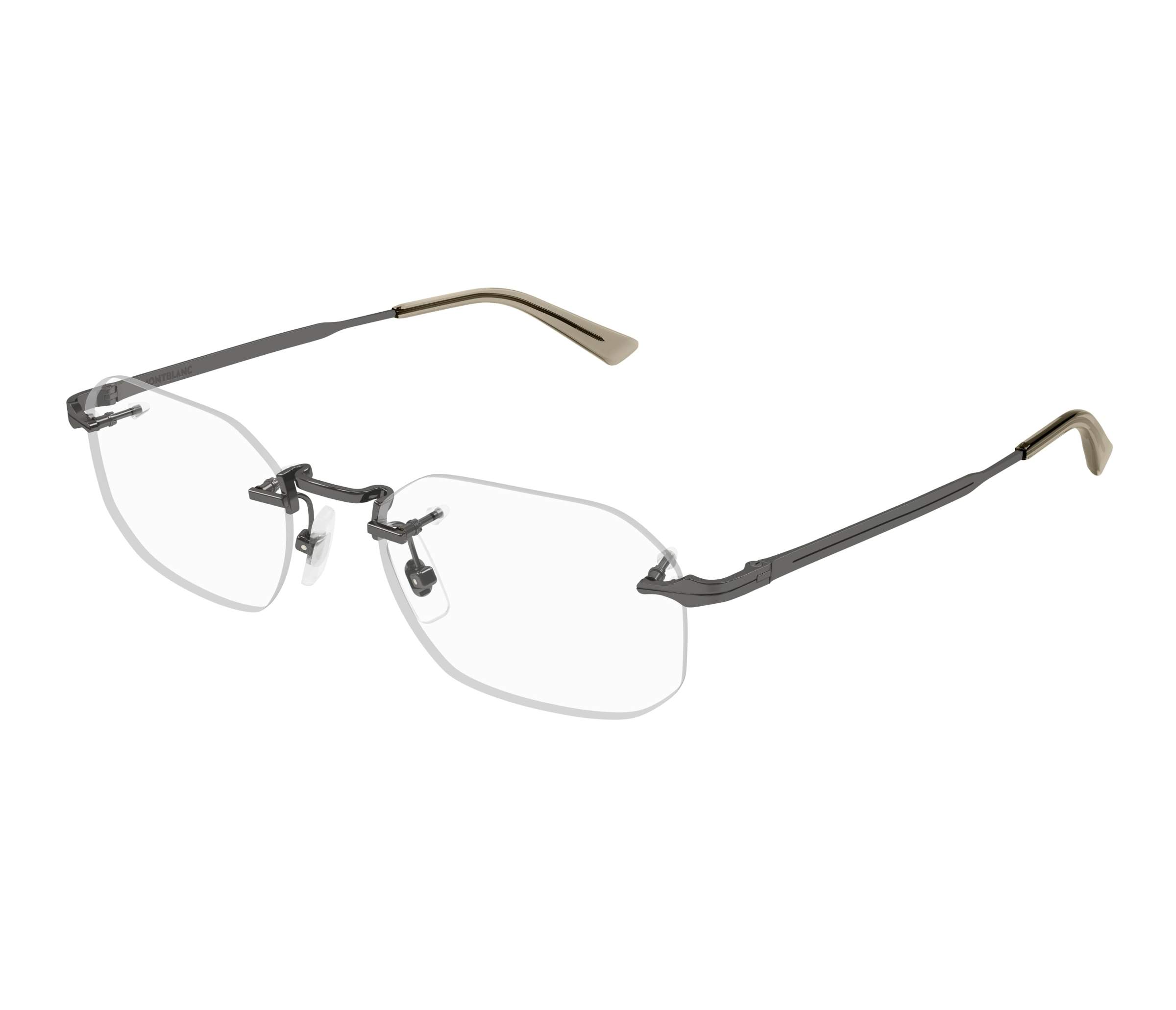 Mont Blanc eyeglasses MB0307O 002 54 20 Ruthenium