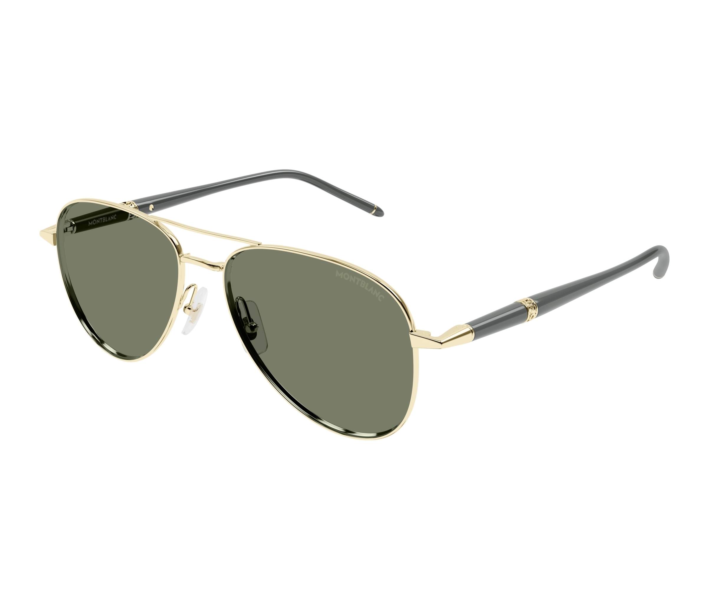 Mont Blanc sunglasses MB0345S 004 57 16 Gold - 