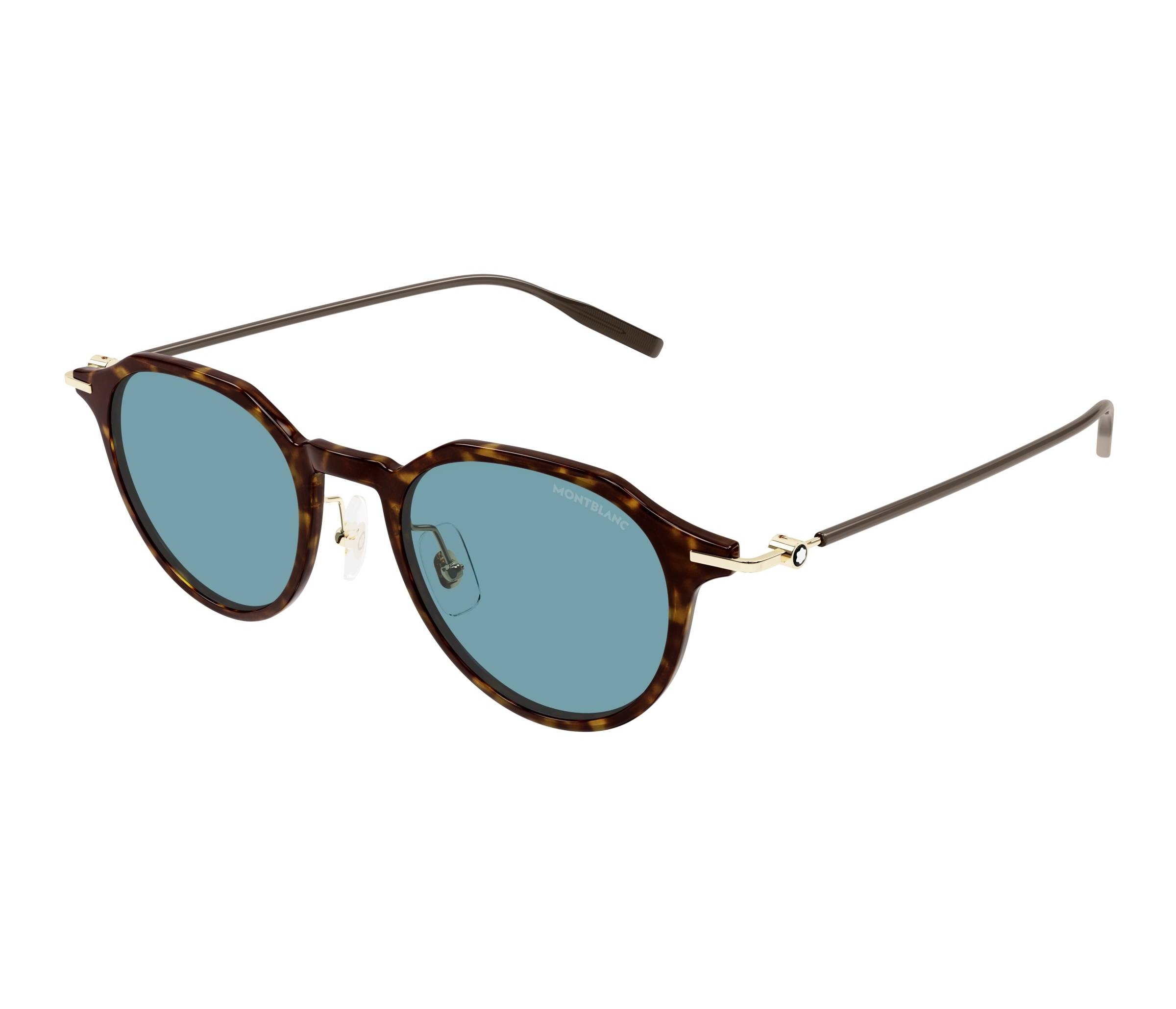 Mont Blanc sunglasses MB0355S 006 49 20 Havana - 