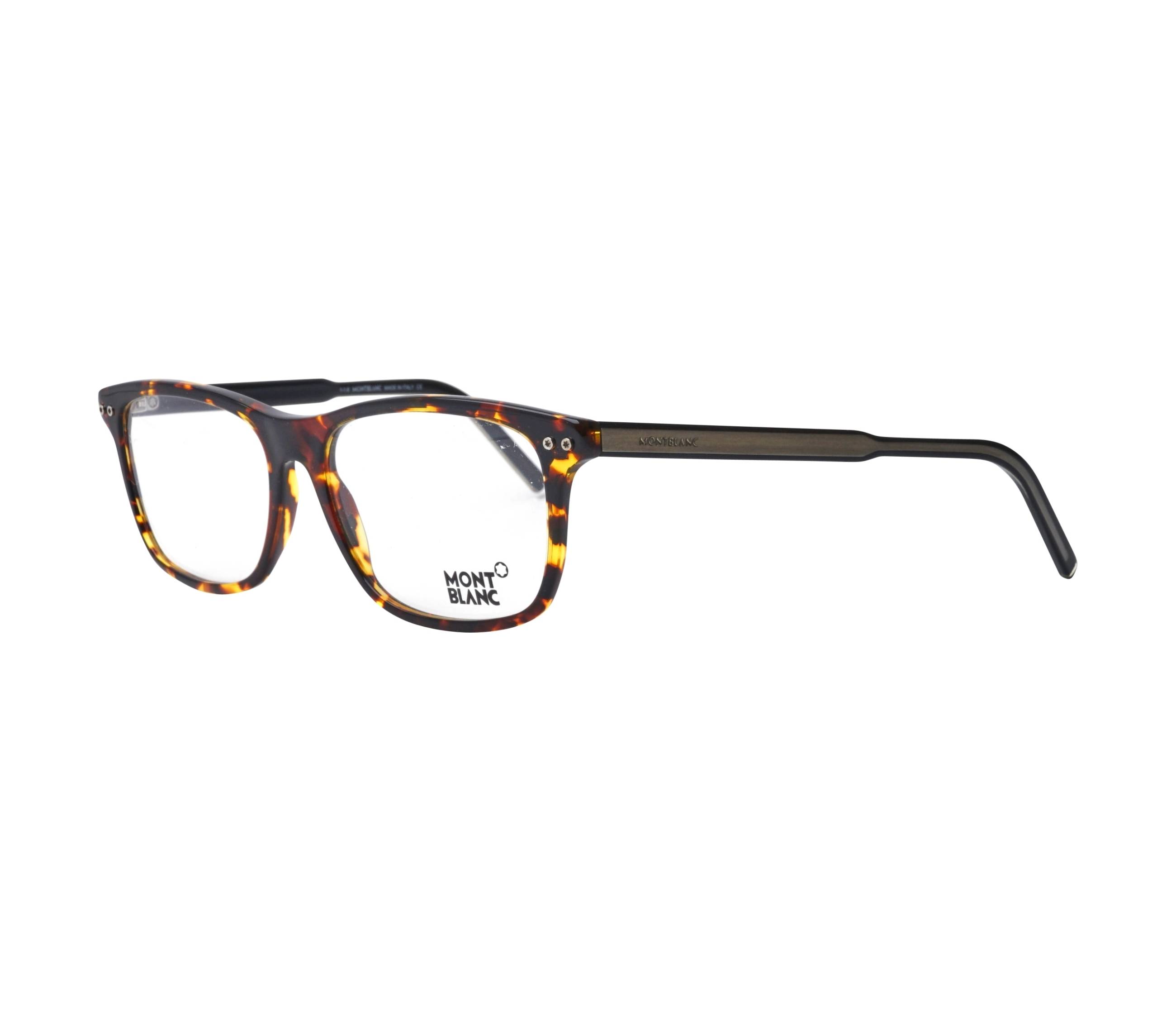 Mont Blanc eyeglasses MB-621 A56 55 16 HavanaBlack
