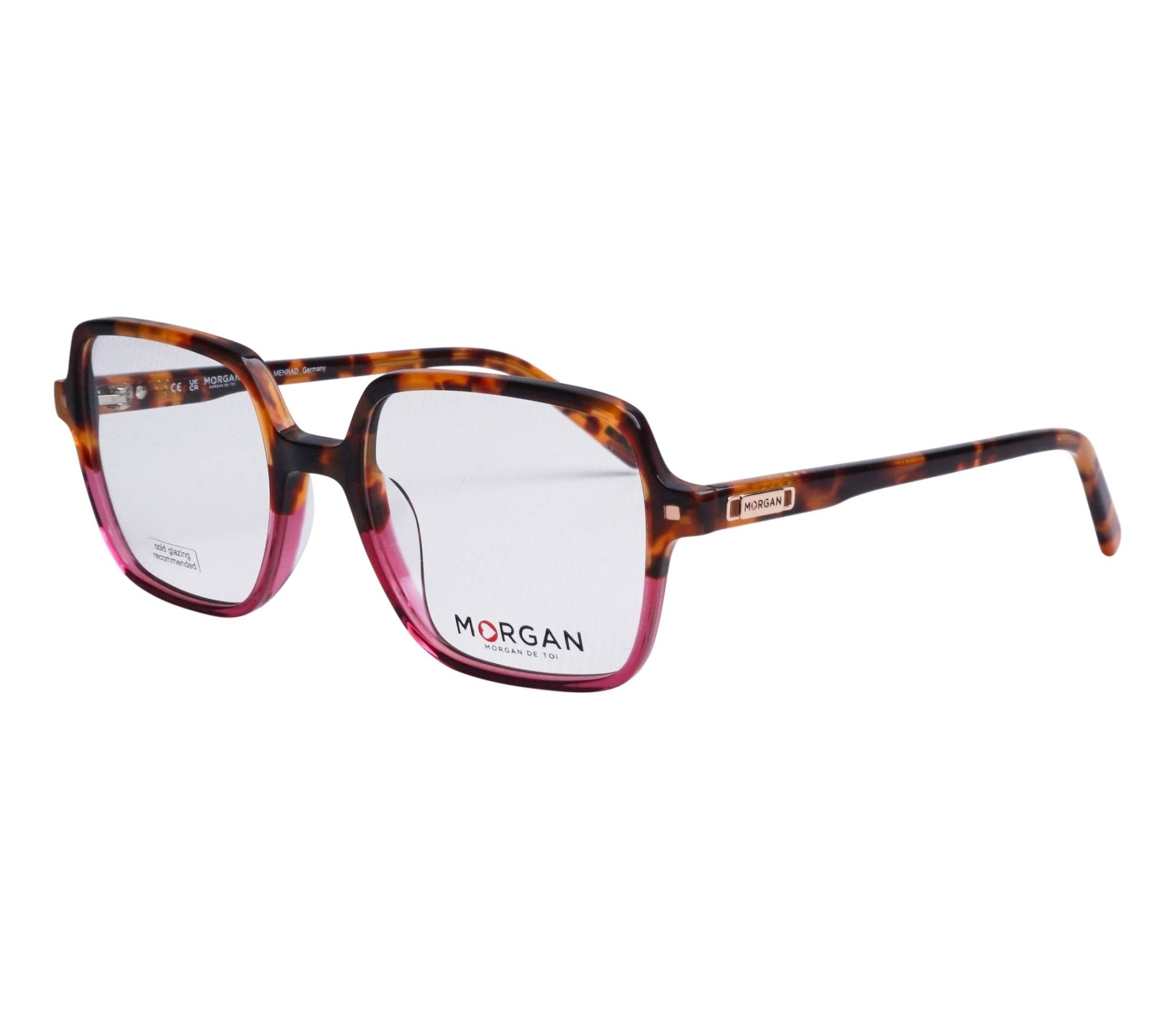 Morgan eyeglasses 201173 5161 50 18 BrownPink - 