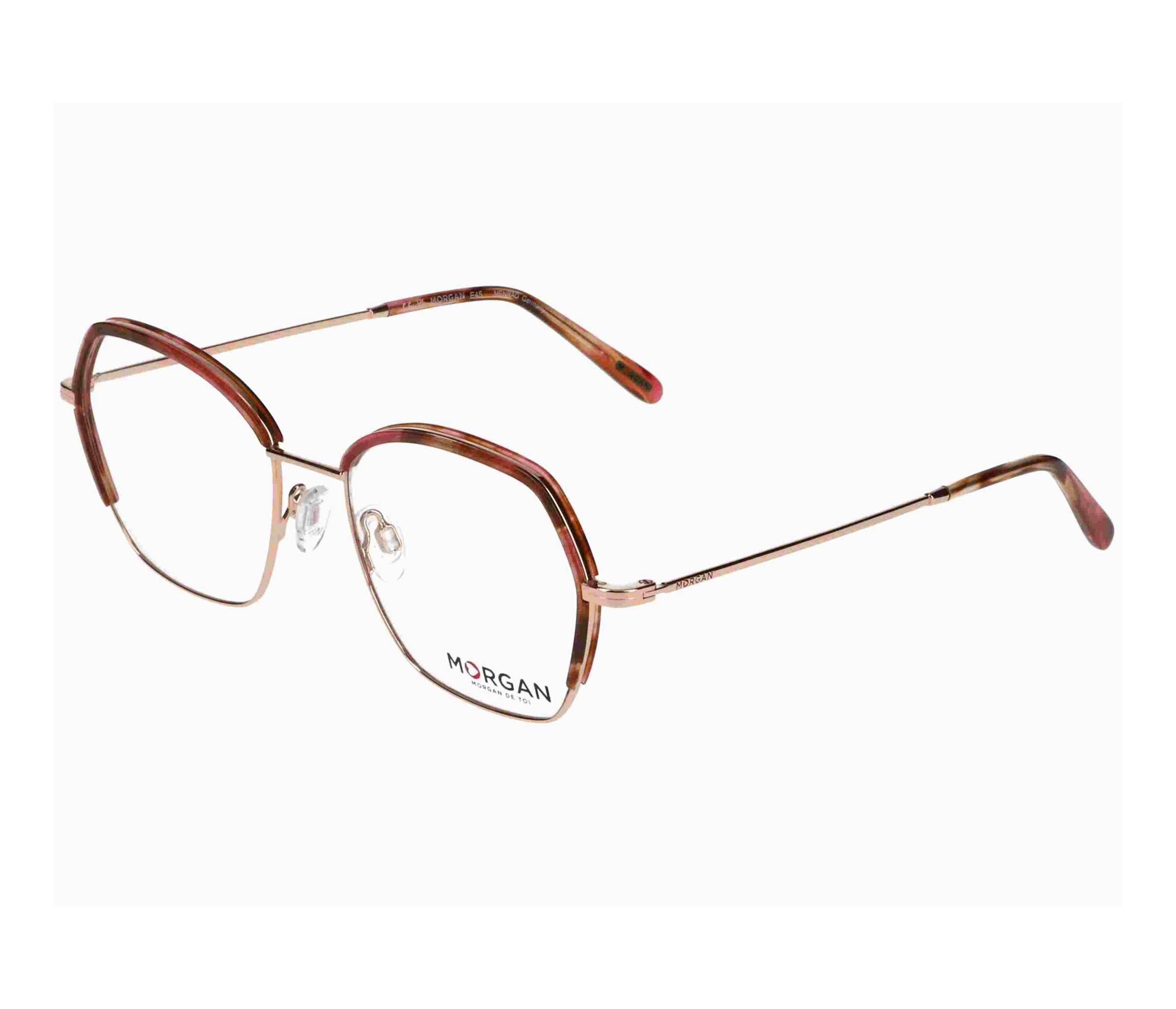 Morgan eyeglasses 203248 5109 53 17 PinkRose gold - 