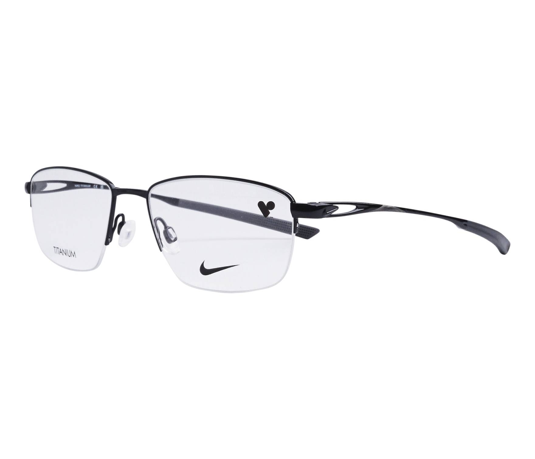 Nike eyeglasses 6045 001 54 17 Black - 