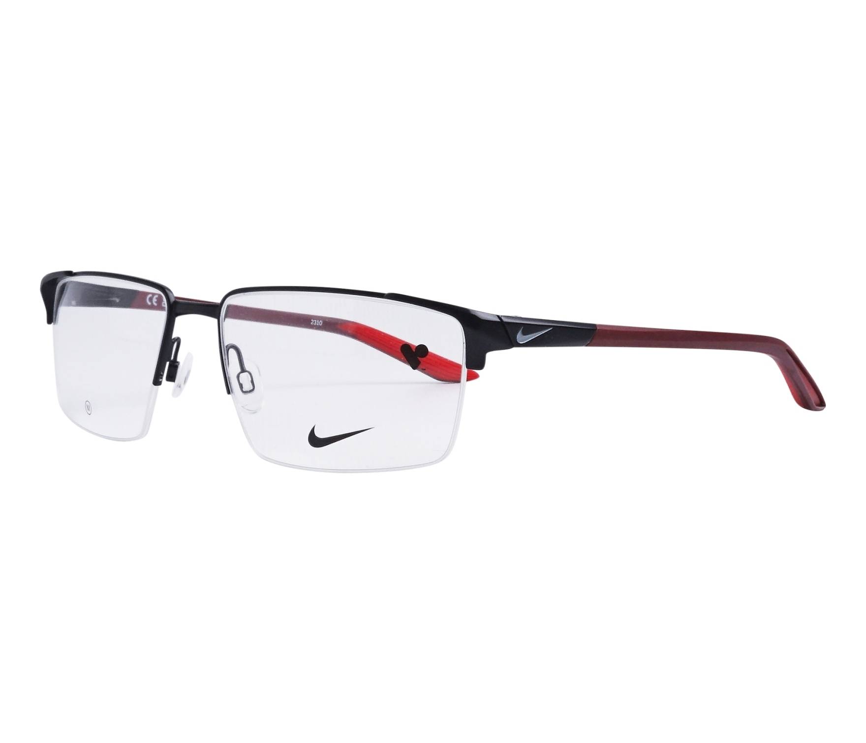 Nike eyeglasses 8054 006 55 16 BlackRed - 