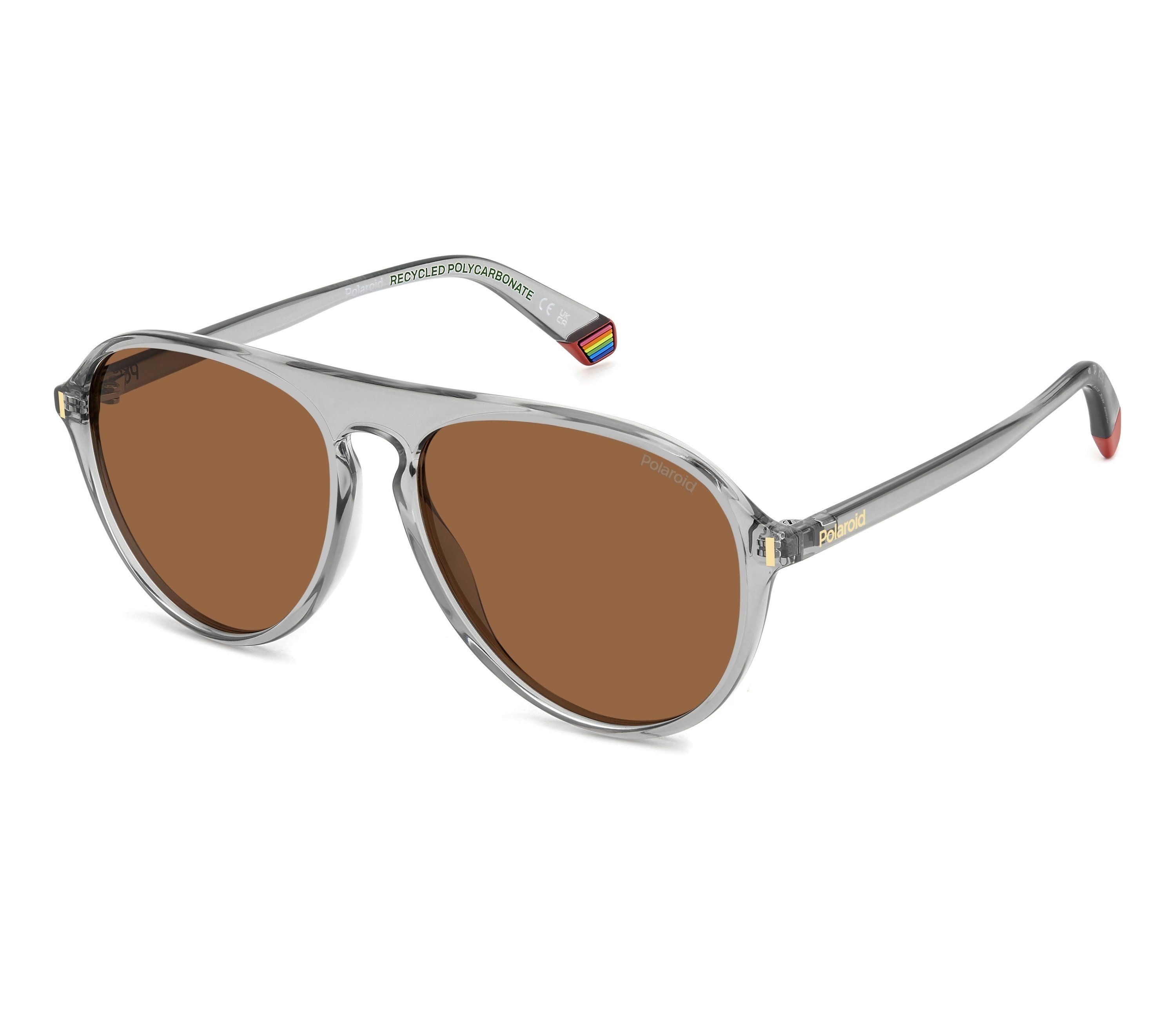 Polaroid sunglasses PLD-6225-S KB7/HE 57 15 Grey - 