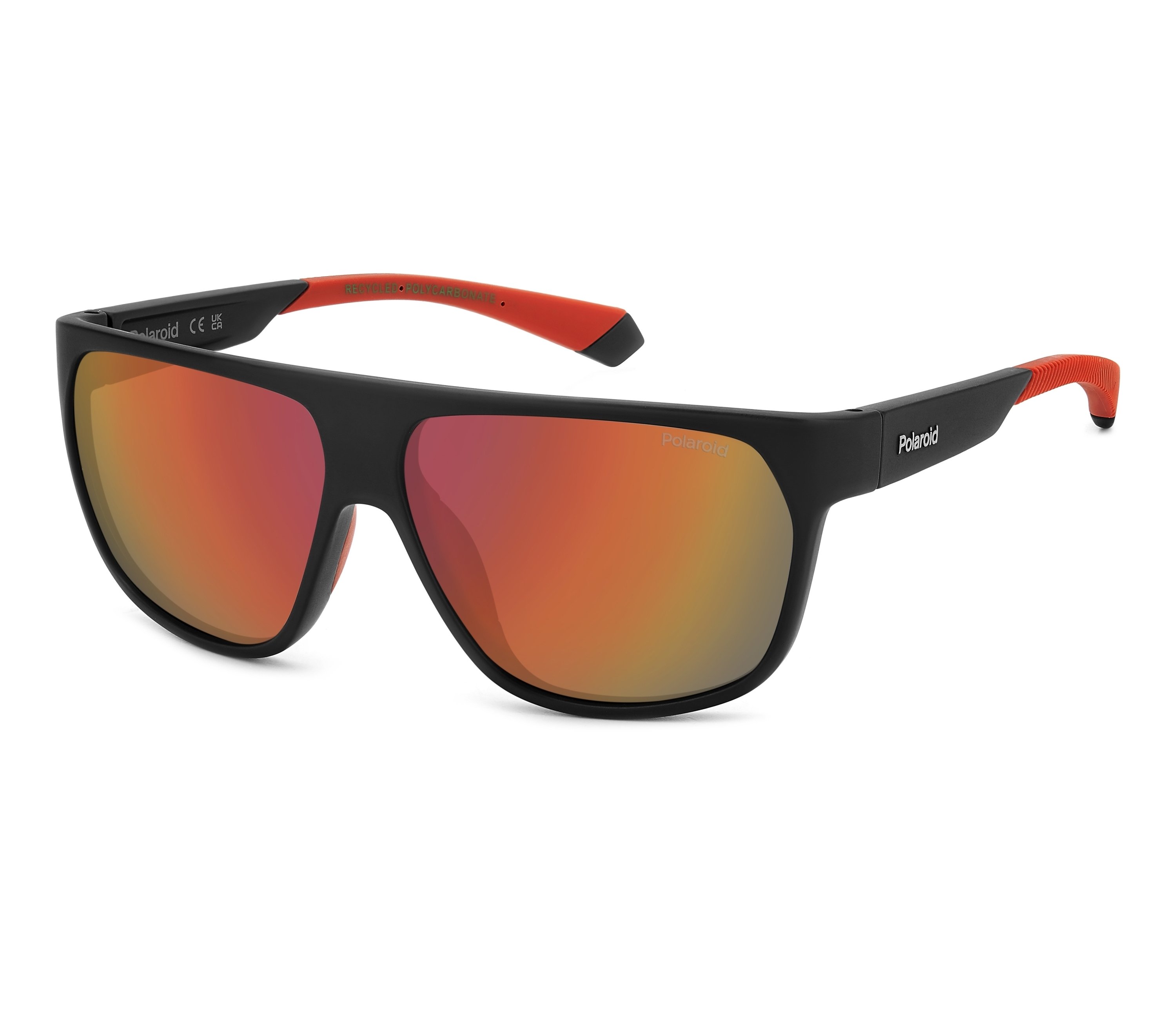 Polaroid sunglasses PLD-7053-S BLX/OZ 60 12 BlackRed - 