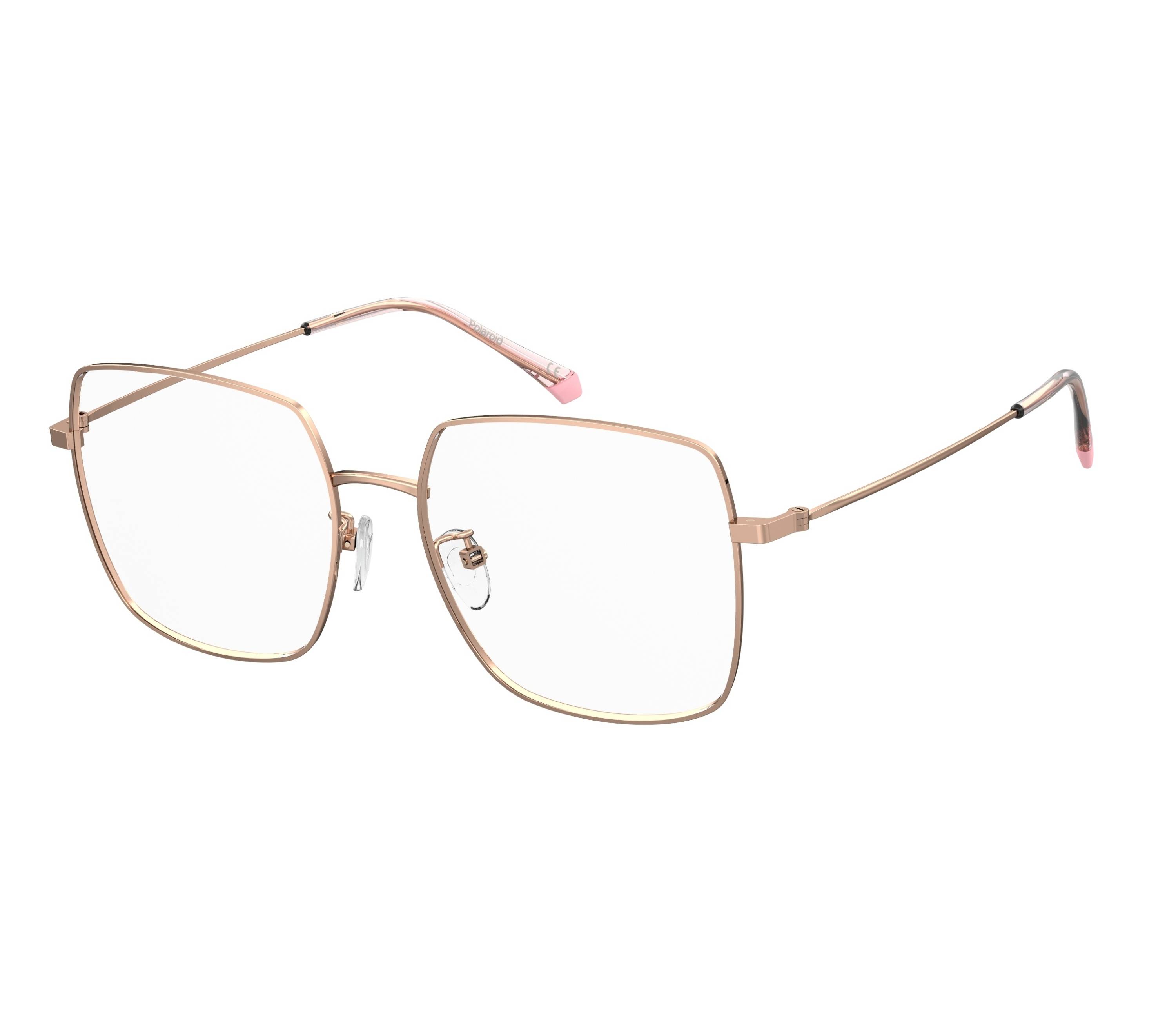 Polaroid eyeglasses PLD-D428-G PY3 56 17 Rose goldNude - 