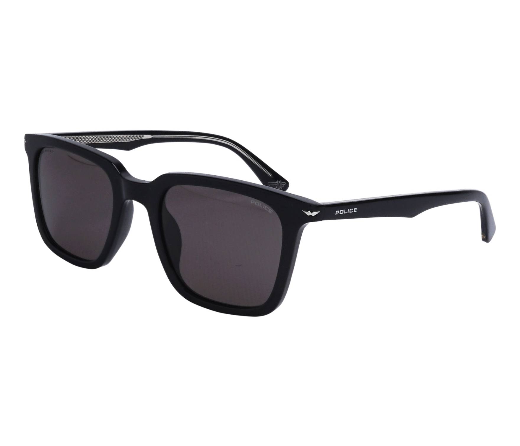 Police sunglasses SPLL80 700P 52 21 BlackSteel - 