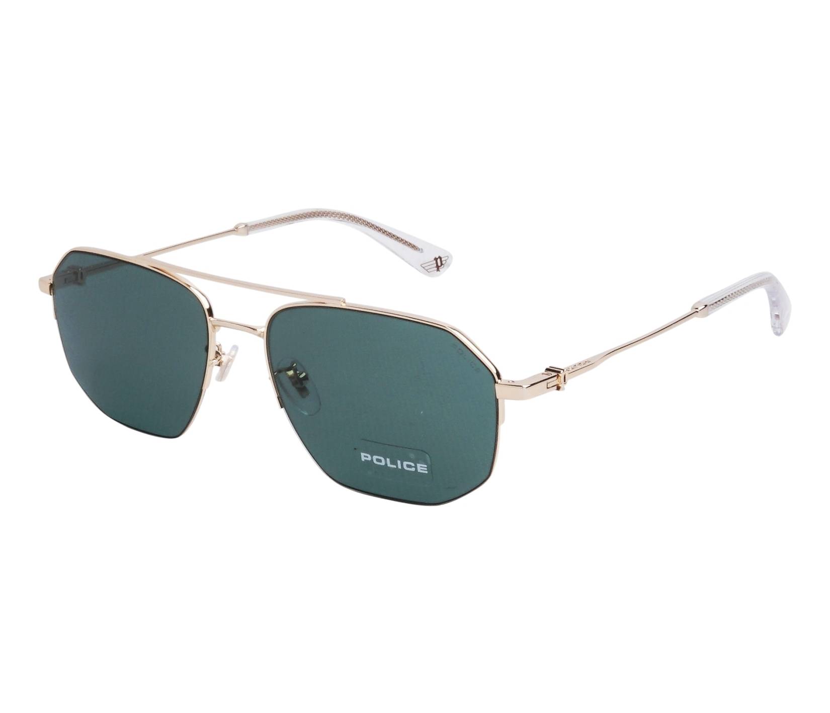 Police sunglasses SPLN-39 300Y 57 17 GoldCrystal - 