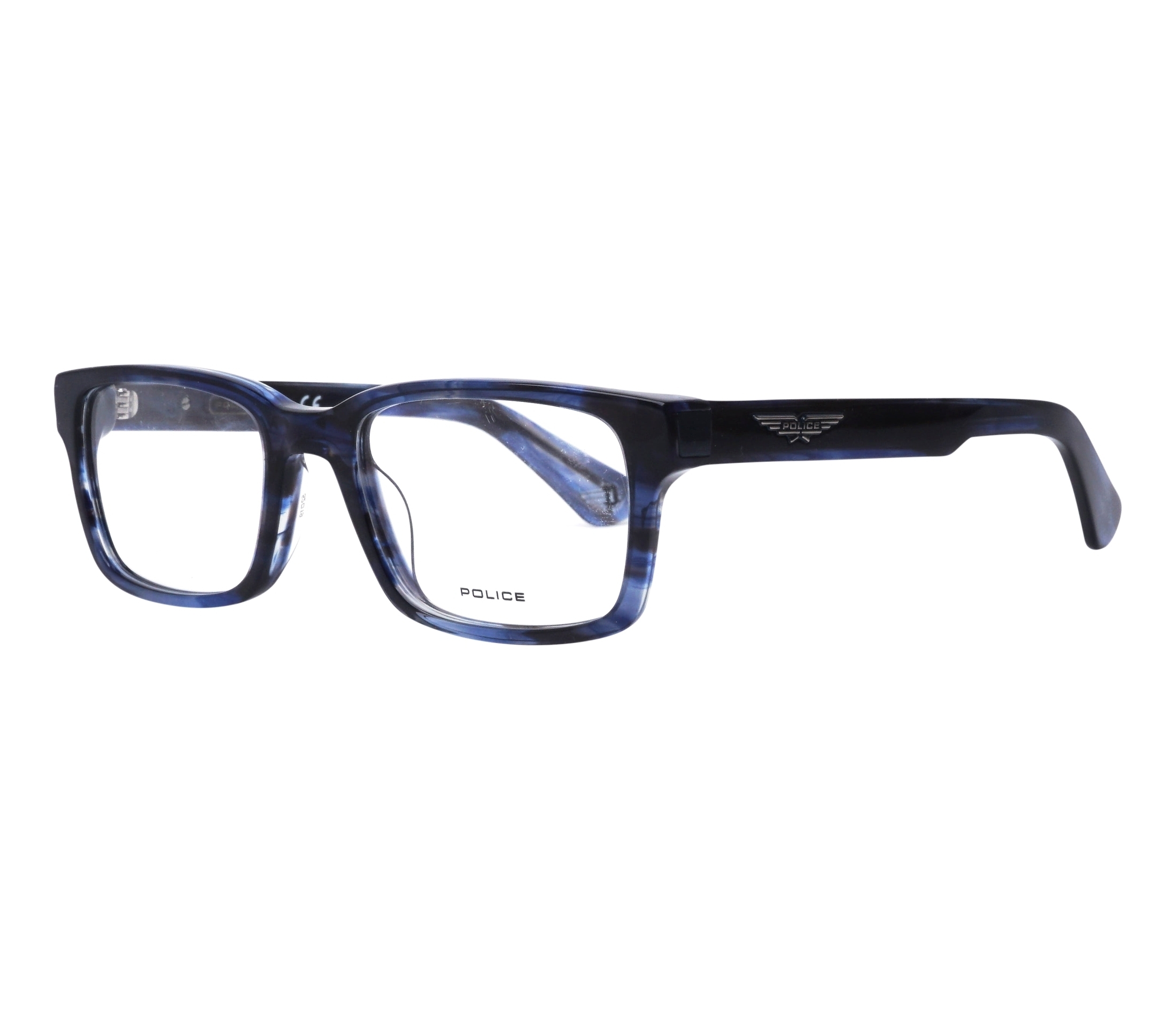 Police eyeglasses VPLE36 06WR 52 19 Blue - 