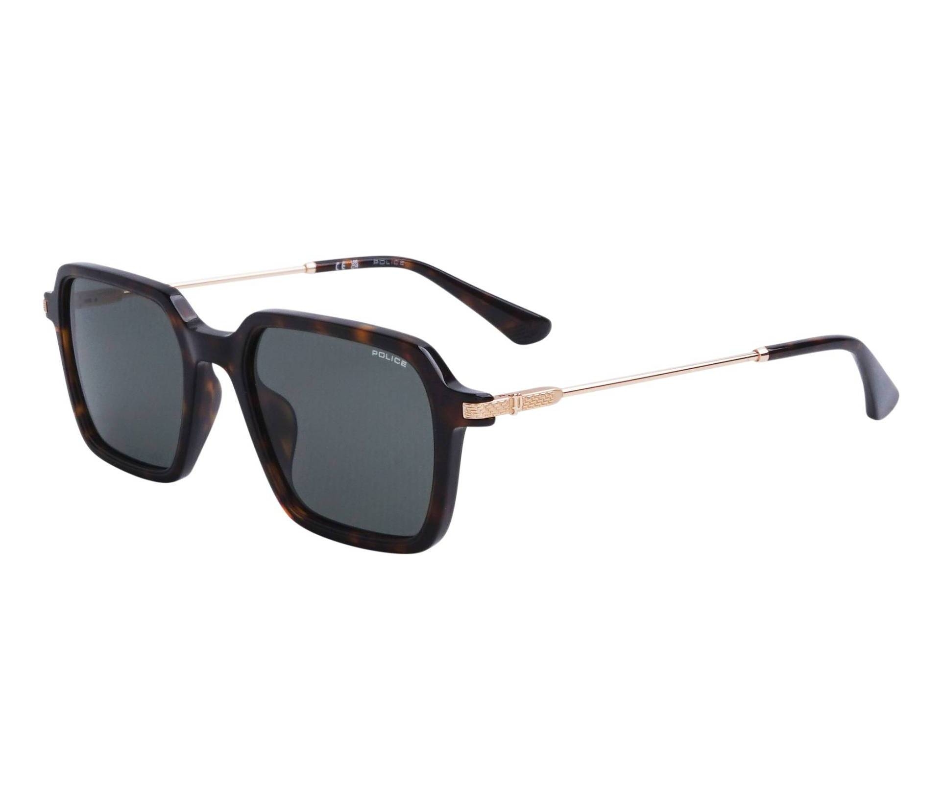 Police sunglasses SPLL10 0722 52 20 BrownGold - 