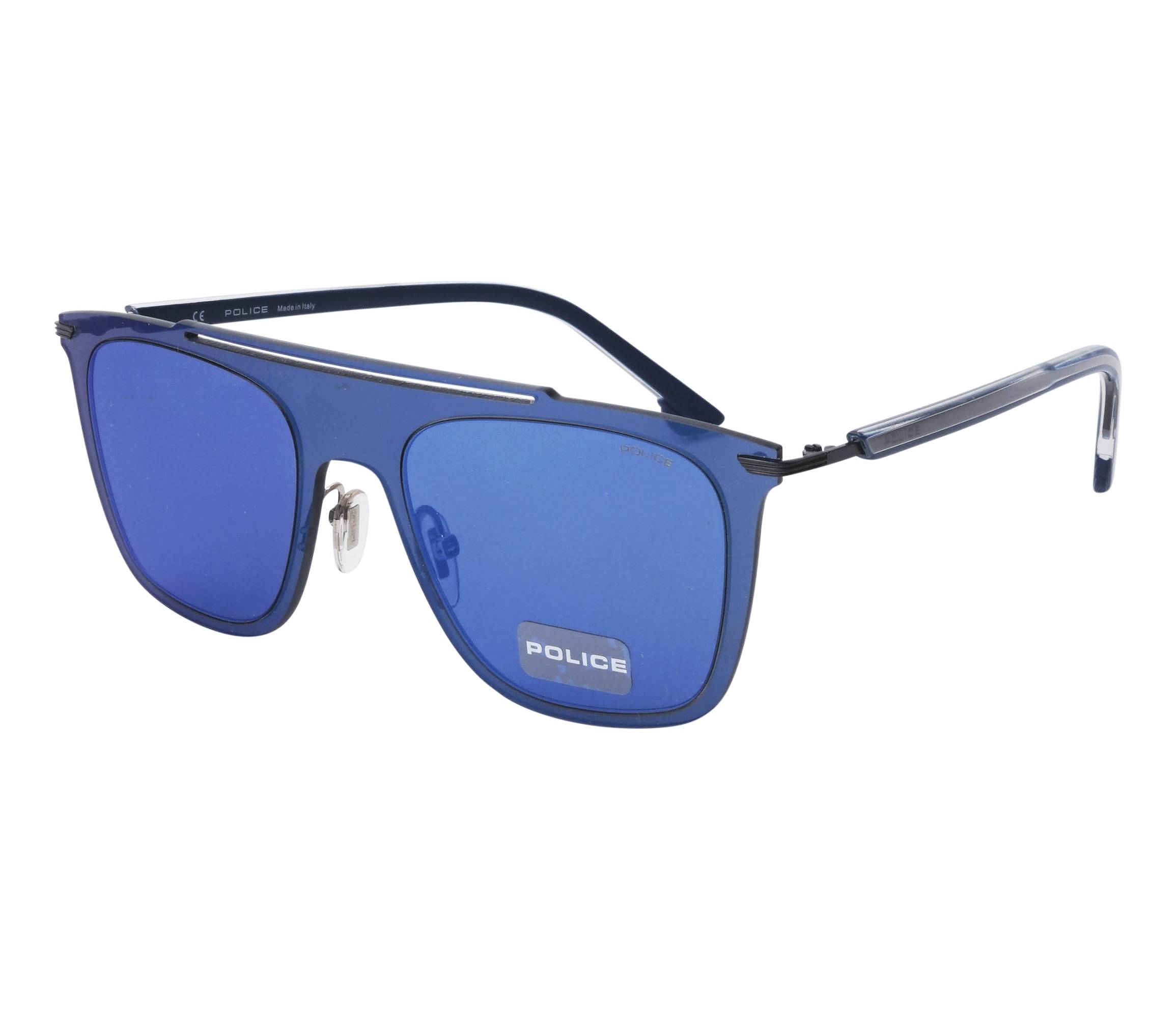 Police sunglasses SPL581M 627B 52 20 Blue - 