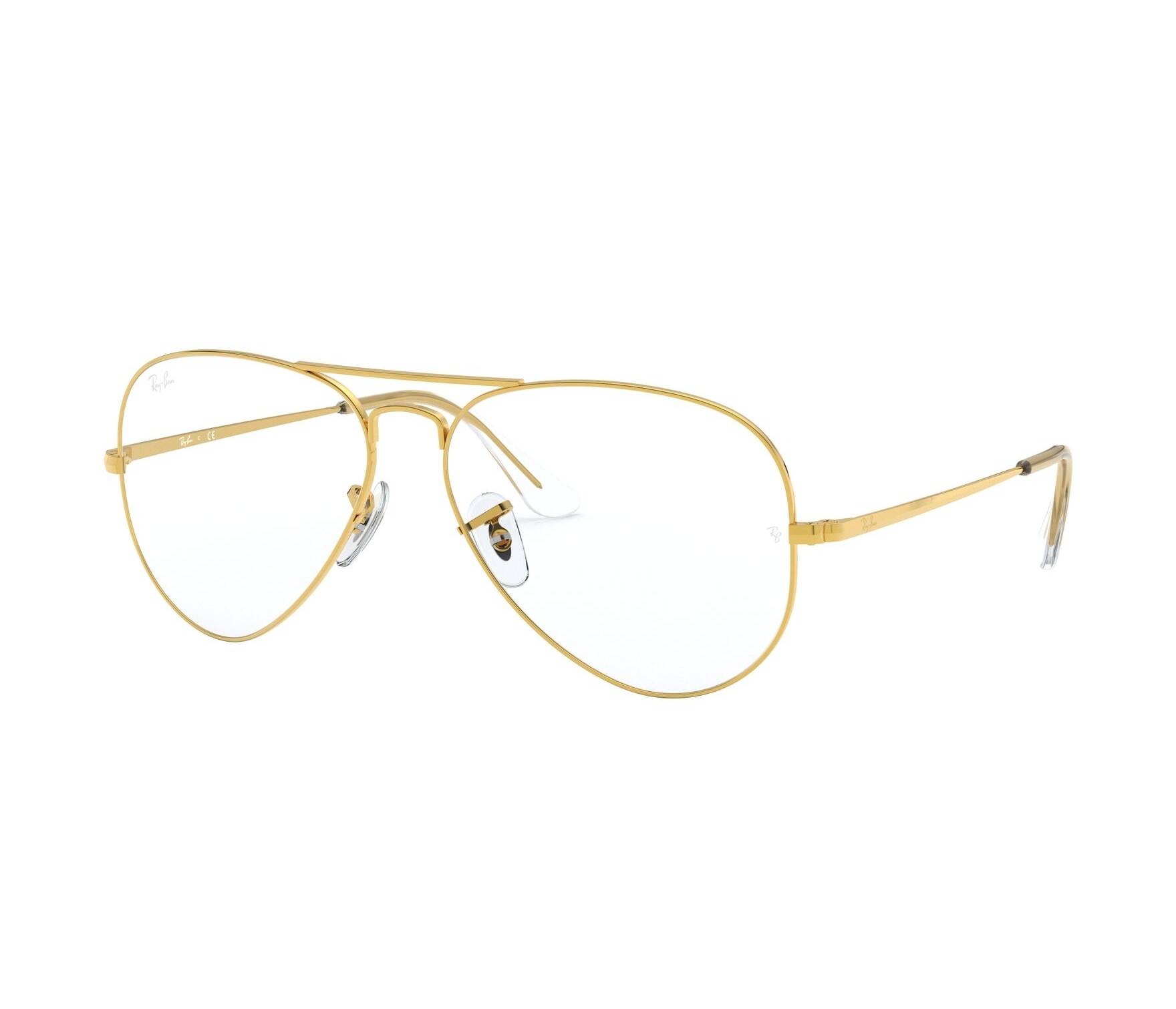 Ray-Ban eyeglasses RX-6489 3086 55 14 Gold