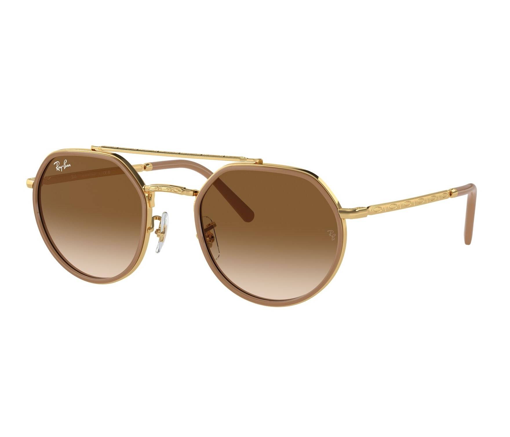 Ray-Ban sunglasses RB3765 001/51 53 22 Gold
