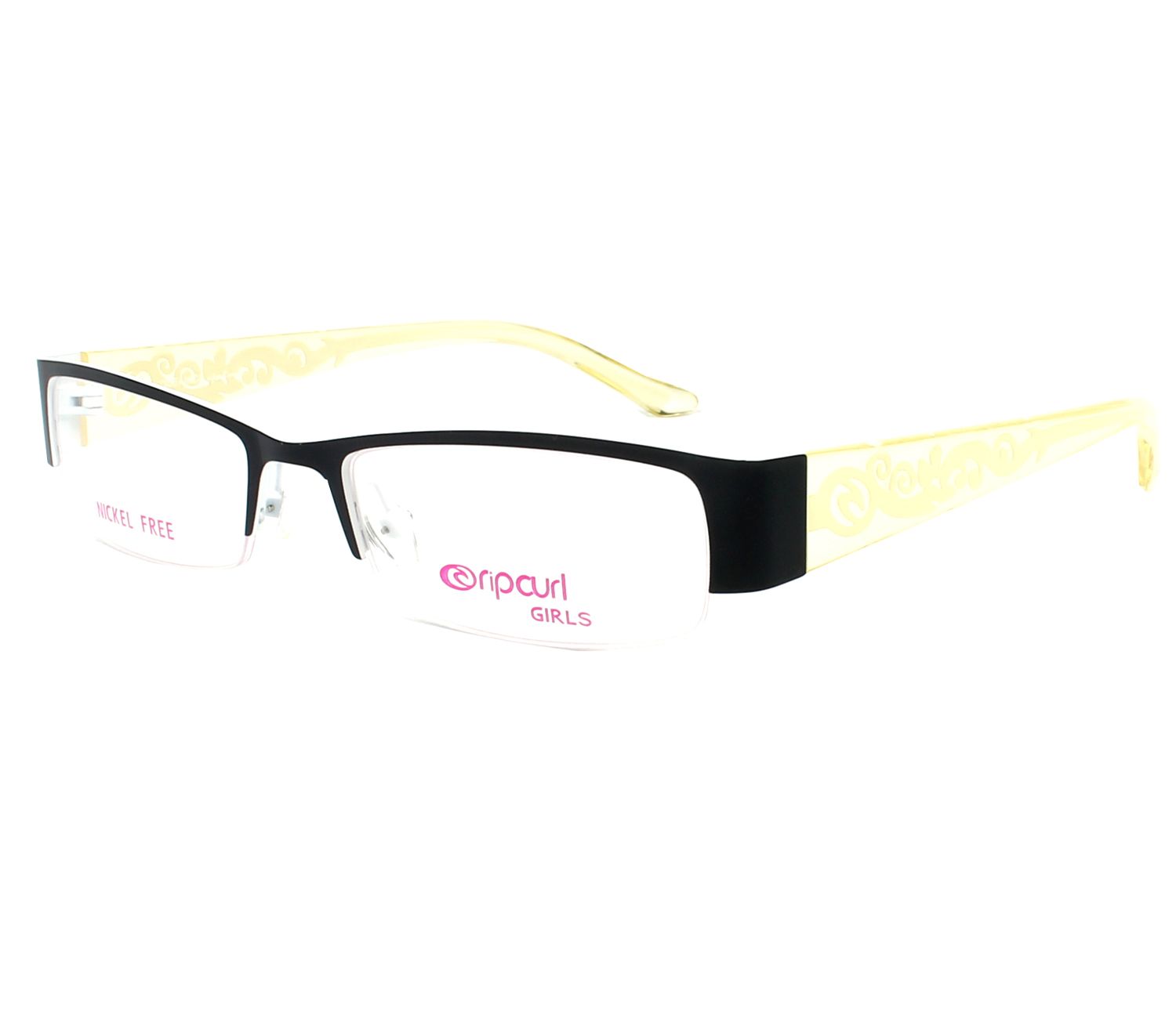 Ripcurl eyeglasses VOMA-18 49 50 17 BlackWhite - 