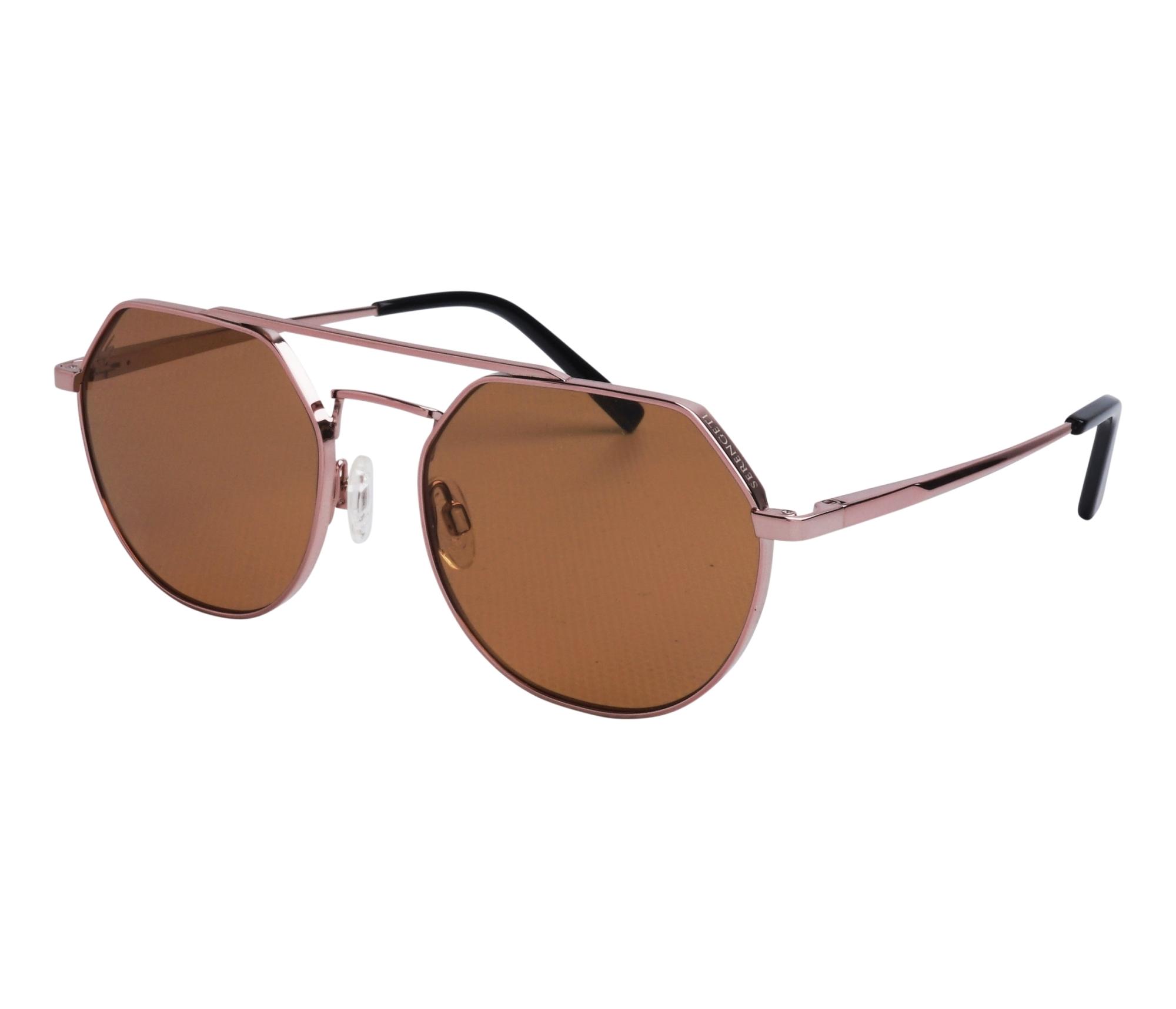 Serengeti sunglasses SS533 001 54 18 Rose goldBlack - 