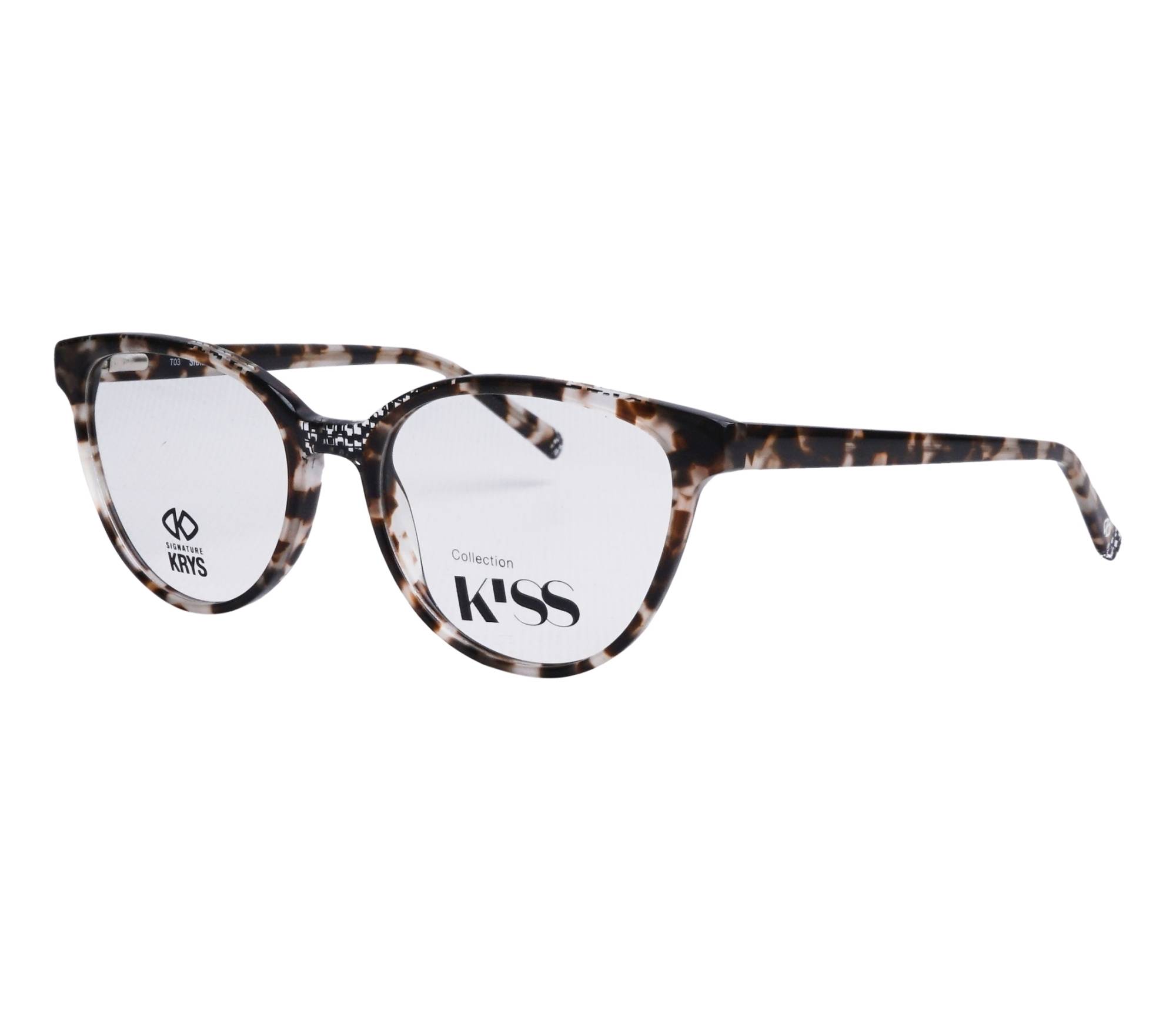 Signature eyeglasses KIS1901 322 51 17 Havana HornMix - 