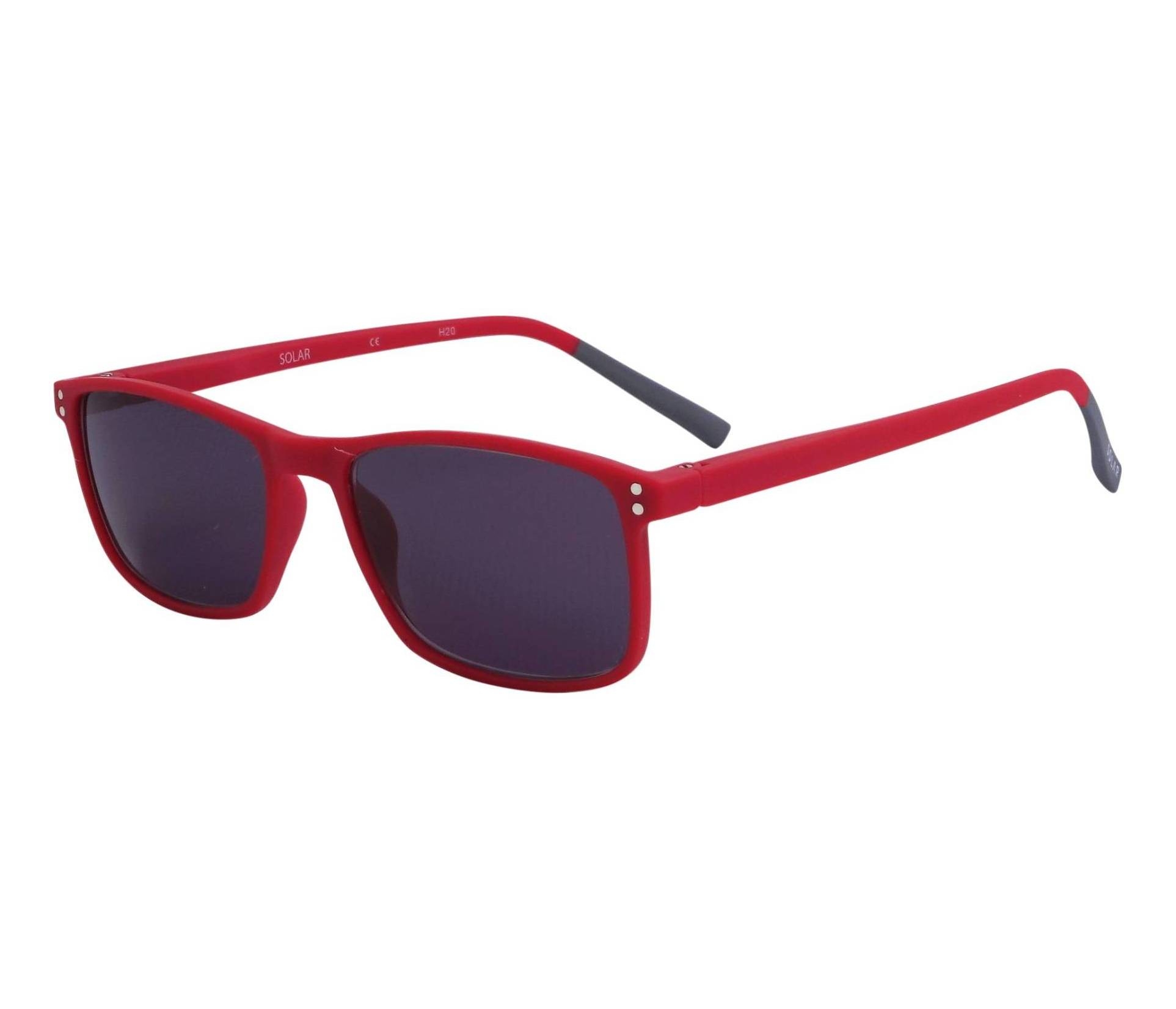 Solar sunglasses JSLR03 13-GRIS 52 16 RedGrey - 