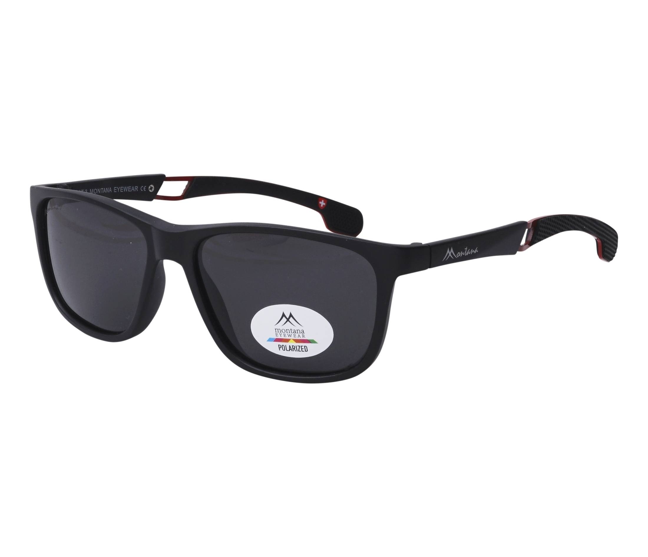 Sun sunglasses SP315 BLACK 56 18 BlackRed - 