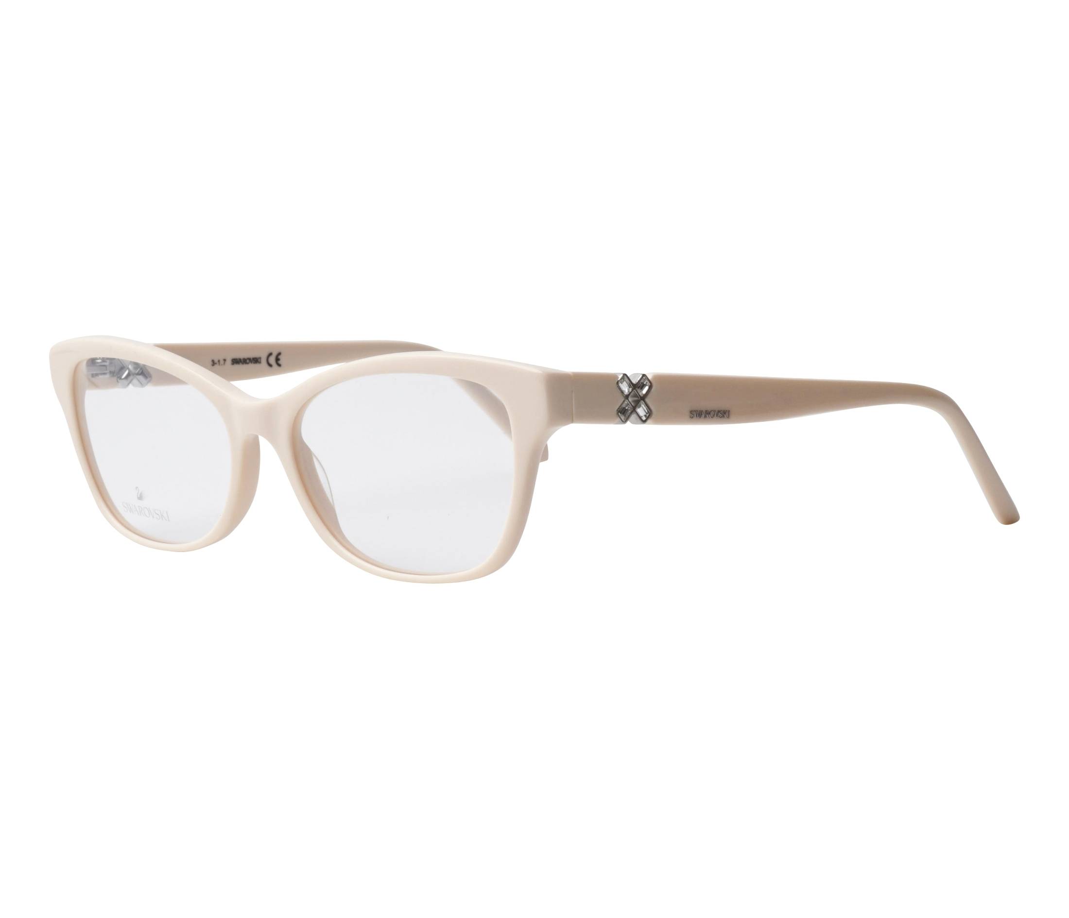 Swarovski eyeglasses SK-5219 025 54 16 White - 