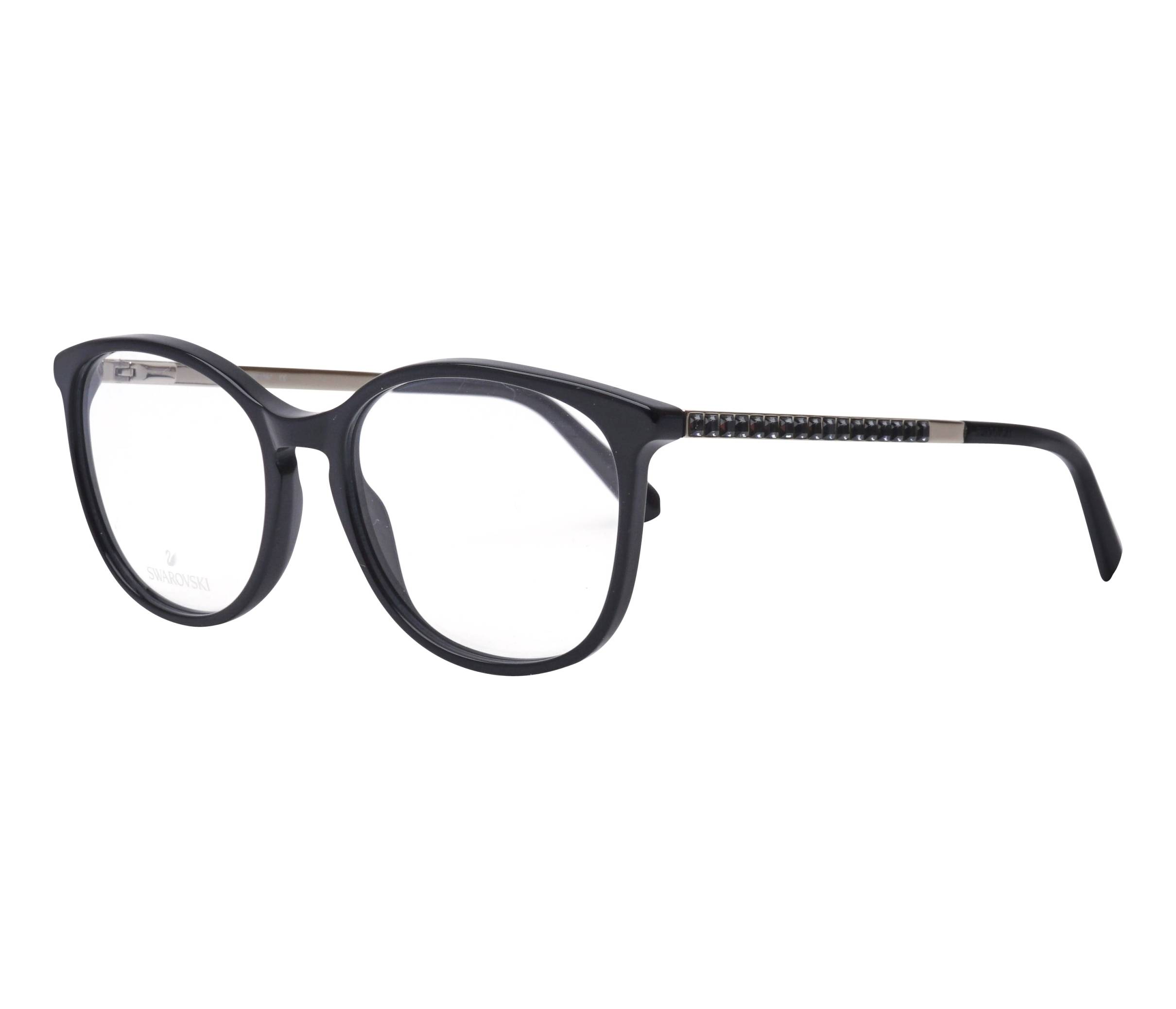 Swarovski eyeglasses SK-5309 001 52 16 Black - 