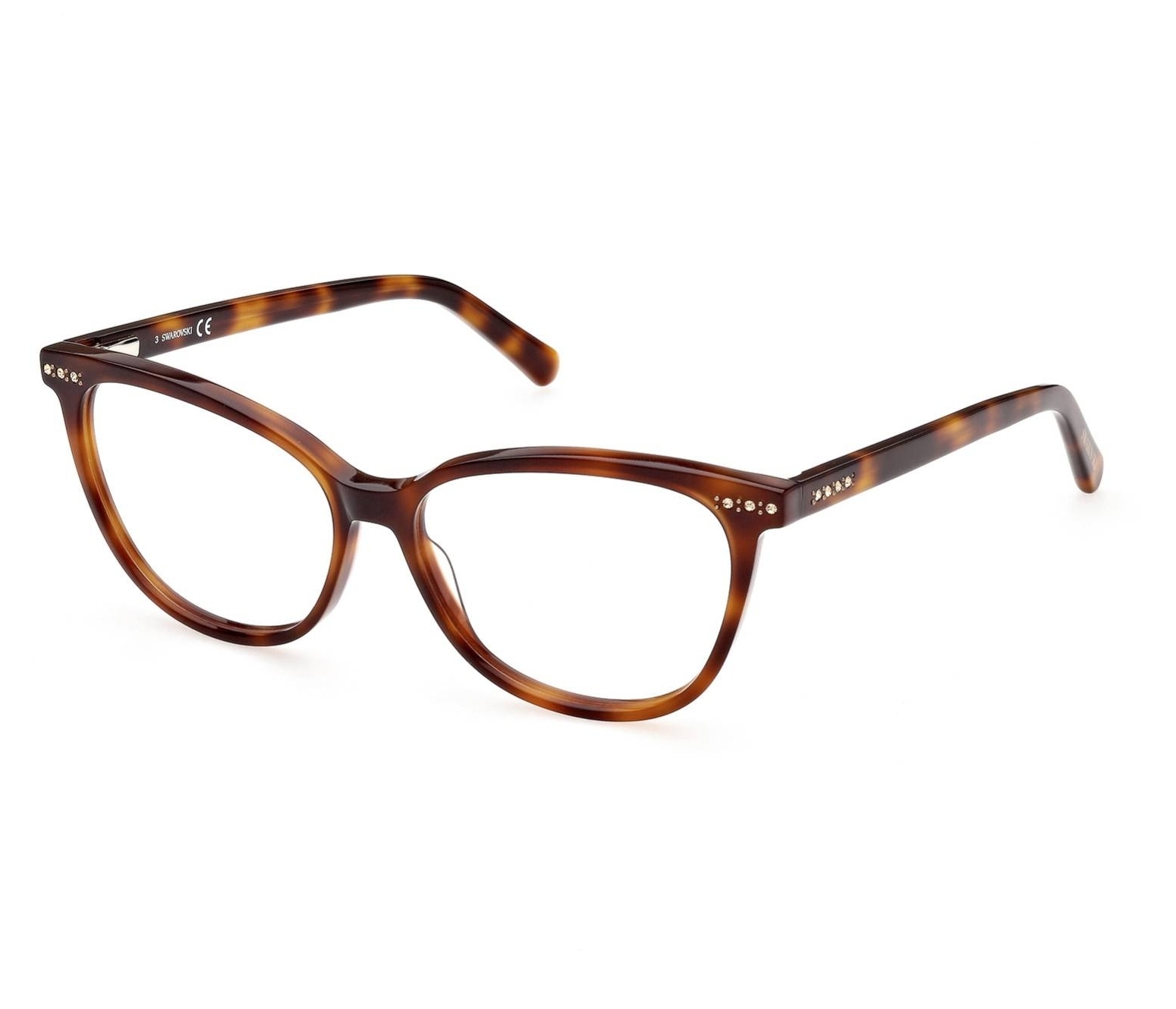 Swarovski eyeglasses SK-5428 052 54 14 Havana - 
