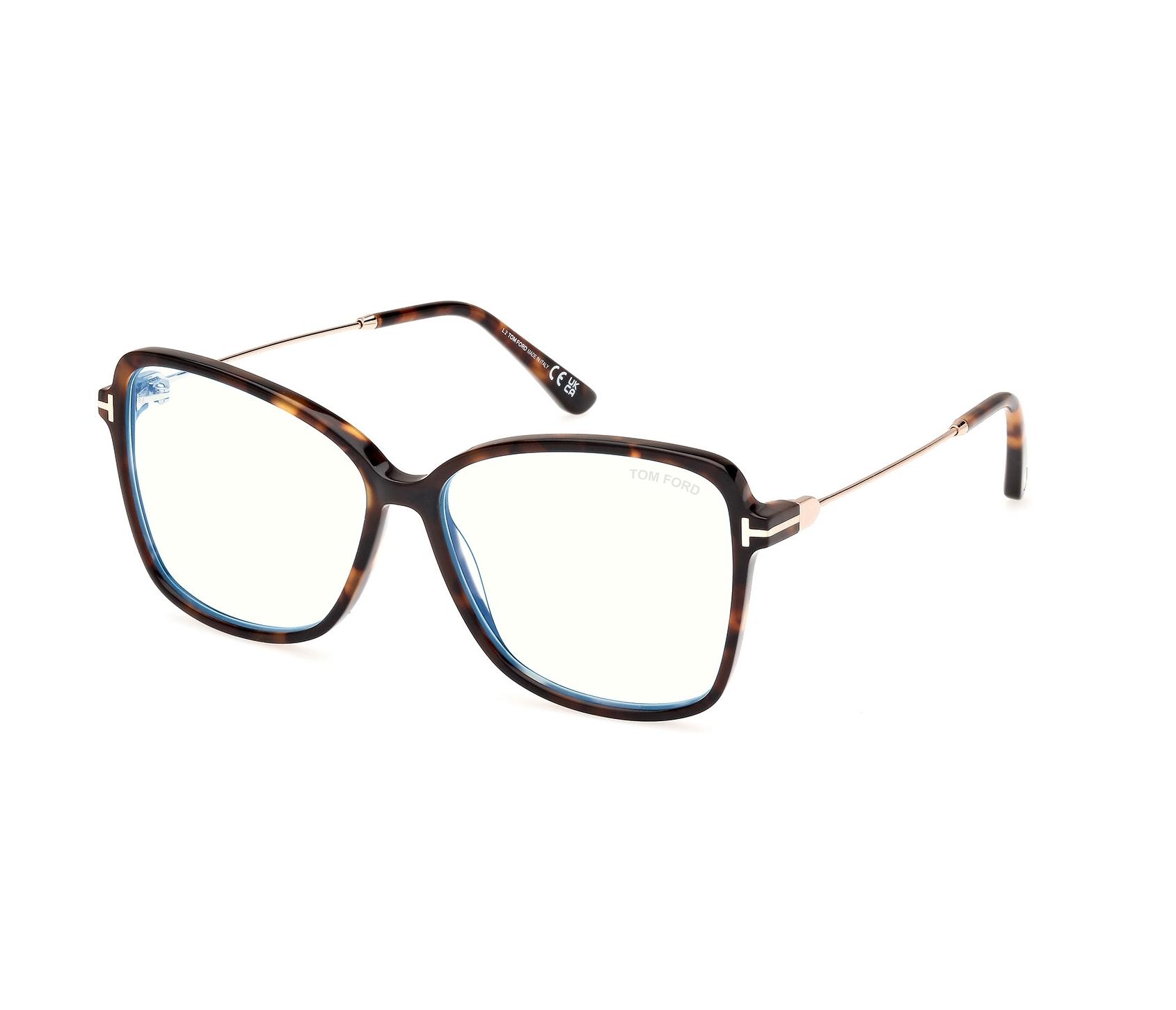 Tom Ford eyeglasses FT5953-BV 052 55 13 HavanaGold - 