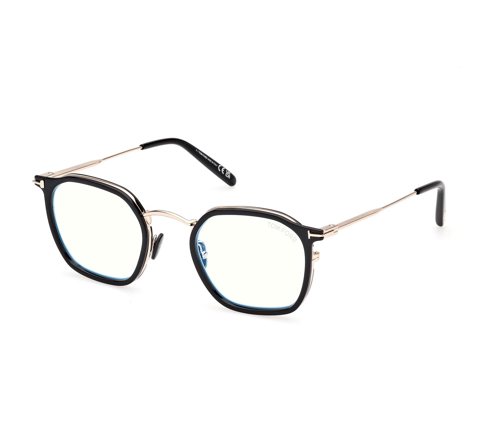 Tom Ford eyeglasses FT5974-BV 005 50 23 BlackGold - 