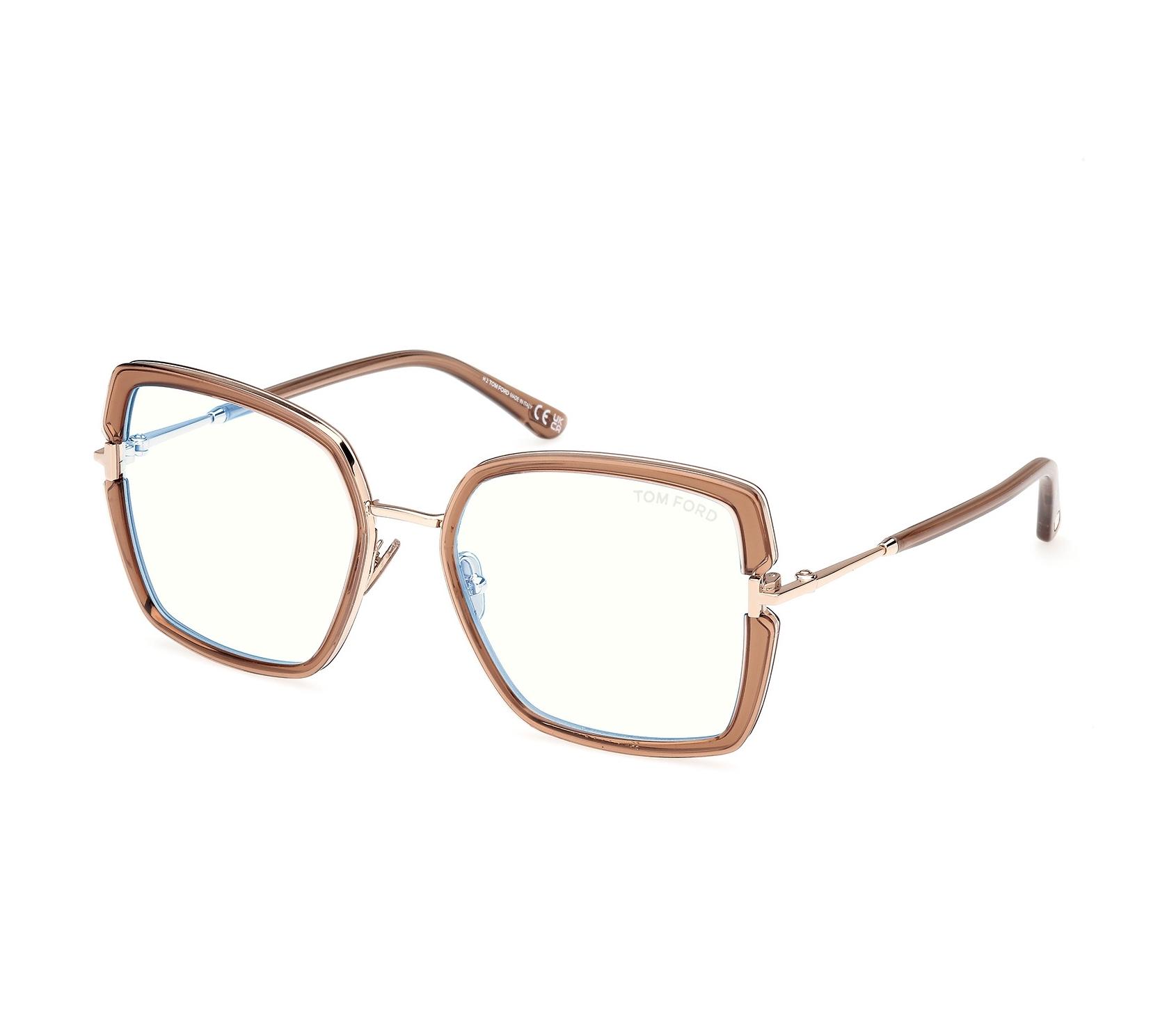 Tom Ford eyeglasses FT5985-B/V 045 55 18 BrownGold - 