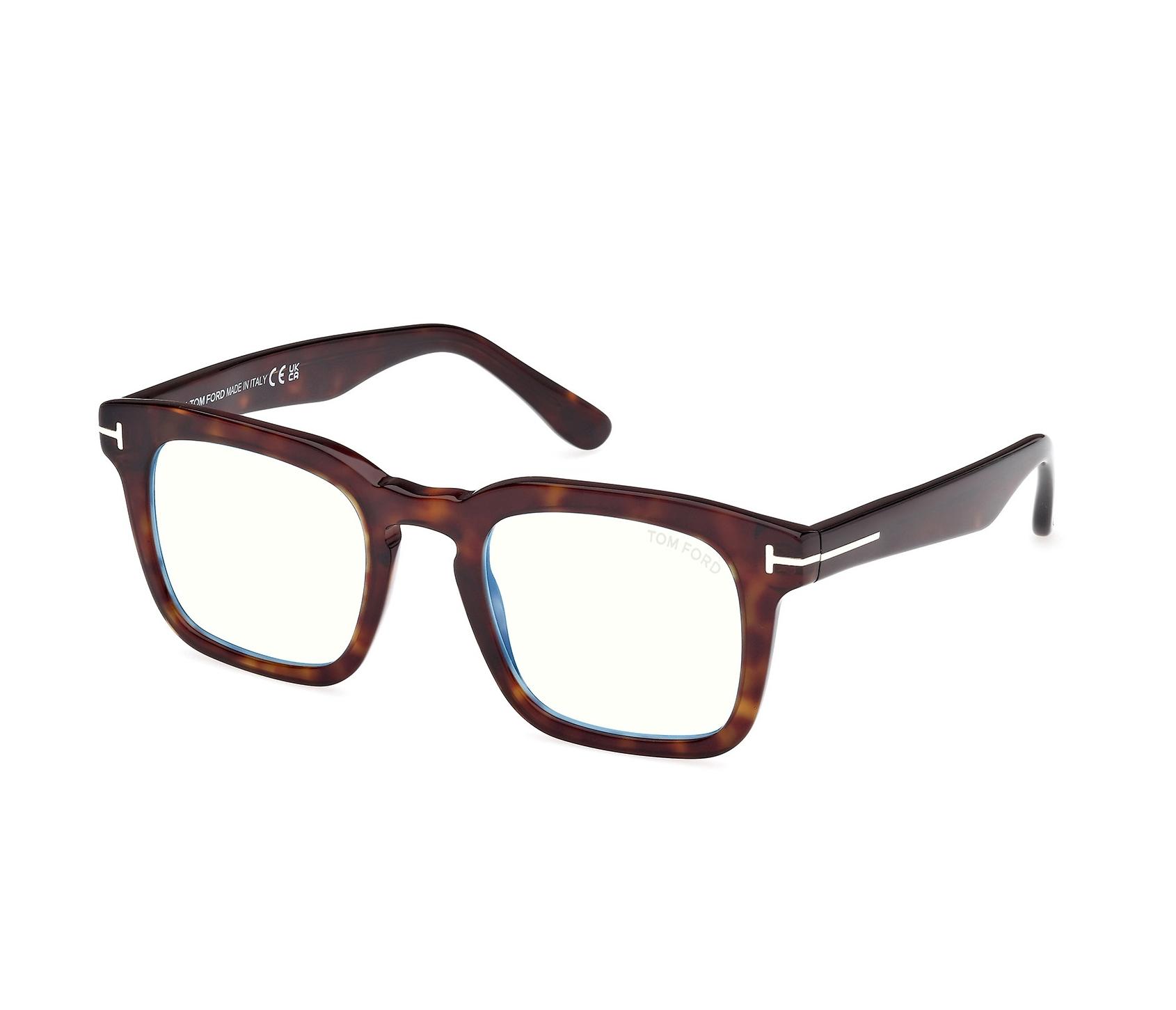 Tom Ford eyeglasses FT6025-BV 052 50 22 HavanaGold - 