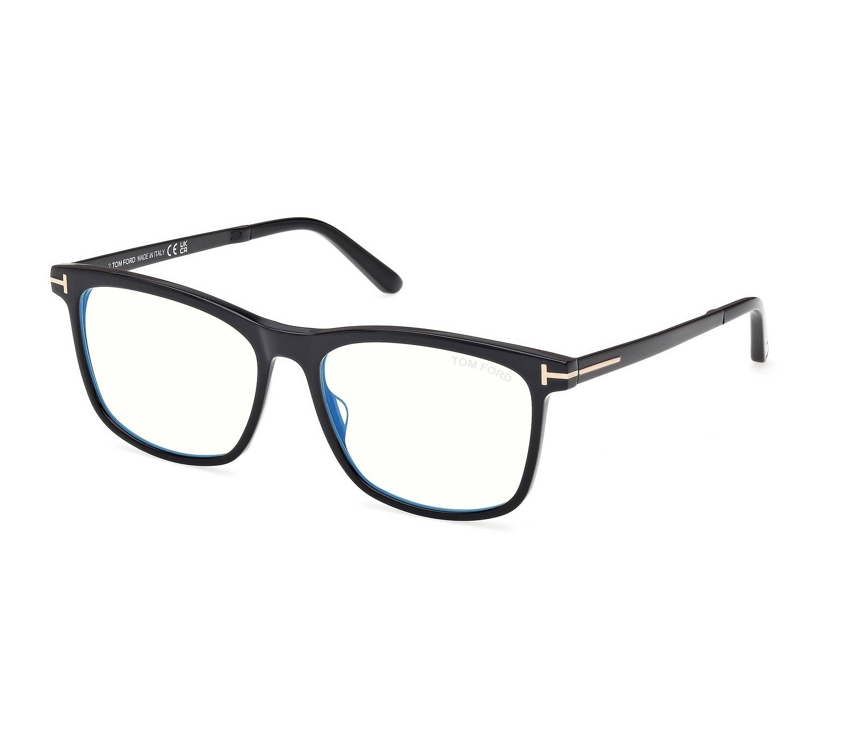 Tom Ford eyeglasses FT6038-B/V 001 54 16 Black - 