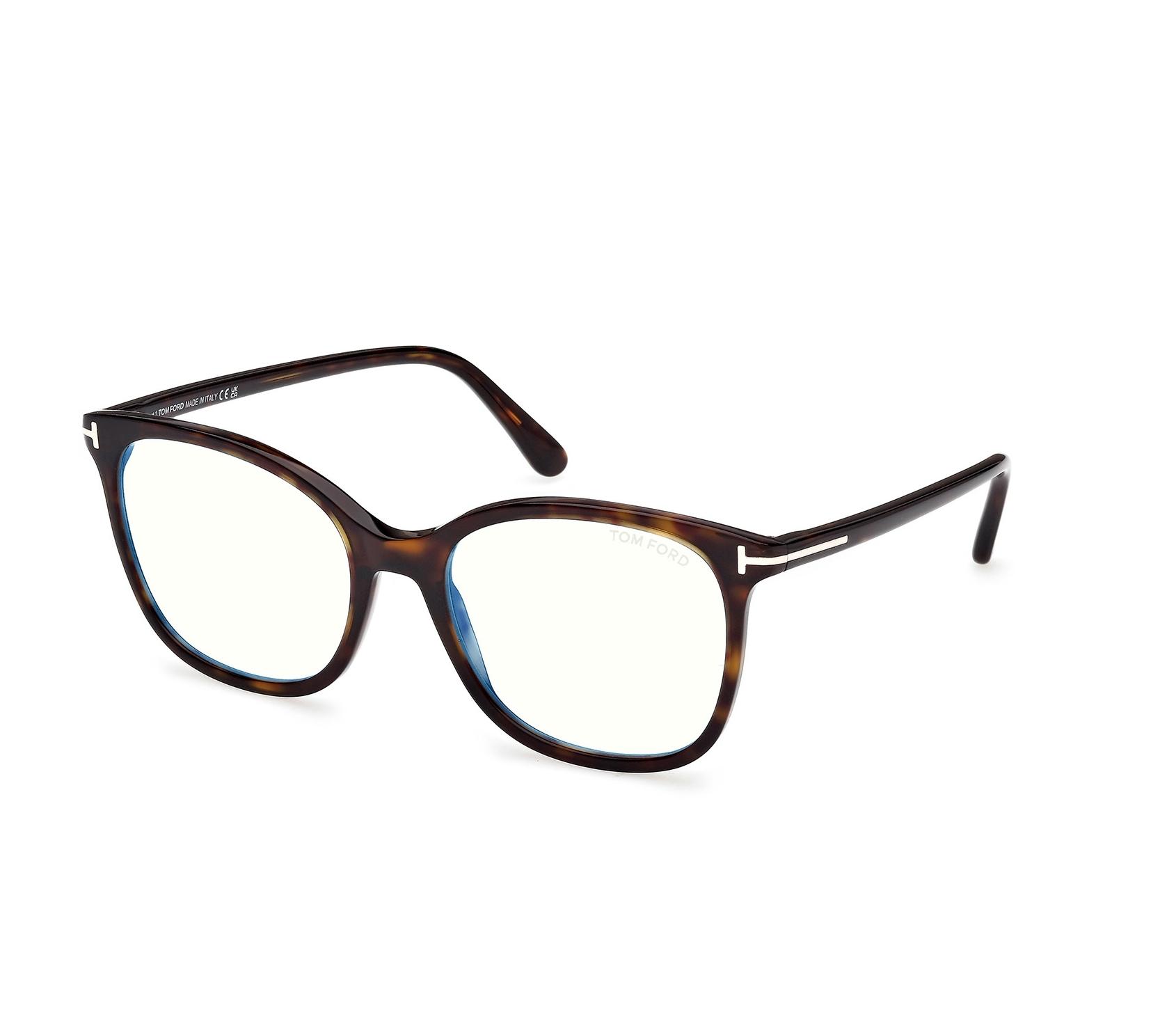 Tom Ford eyeglasses FT6089-BV 052 54 18 HavanaSteel