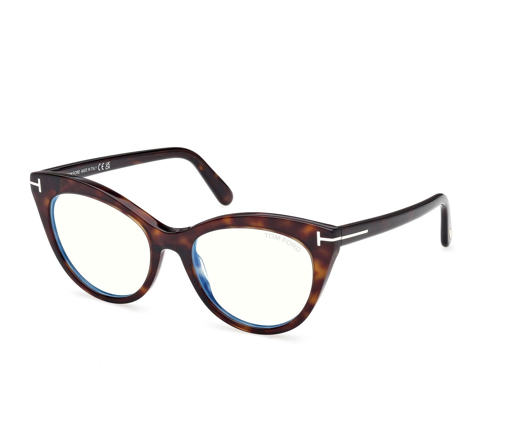 Tom Ford eyeglasses FT6091-BV 052 53 18 Havana