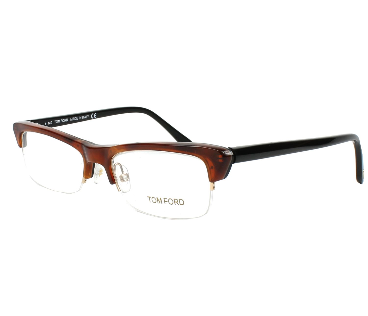 Tom Ford eyeglasses TF-5133 056 52 18 BrownBlack - 