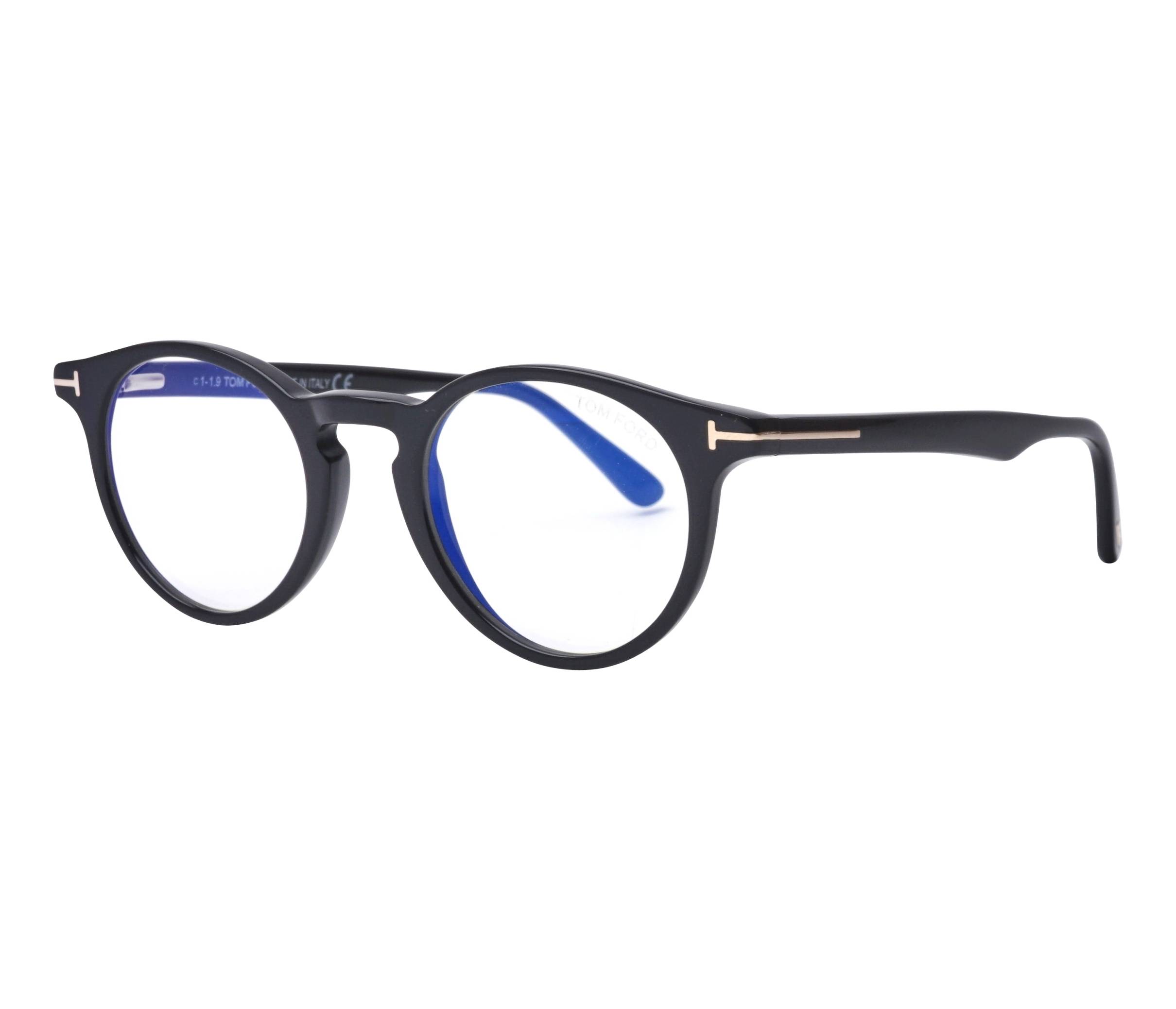 Tom Ford eyeglasses TF-5557-B 001 46 21 Black