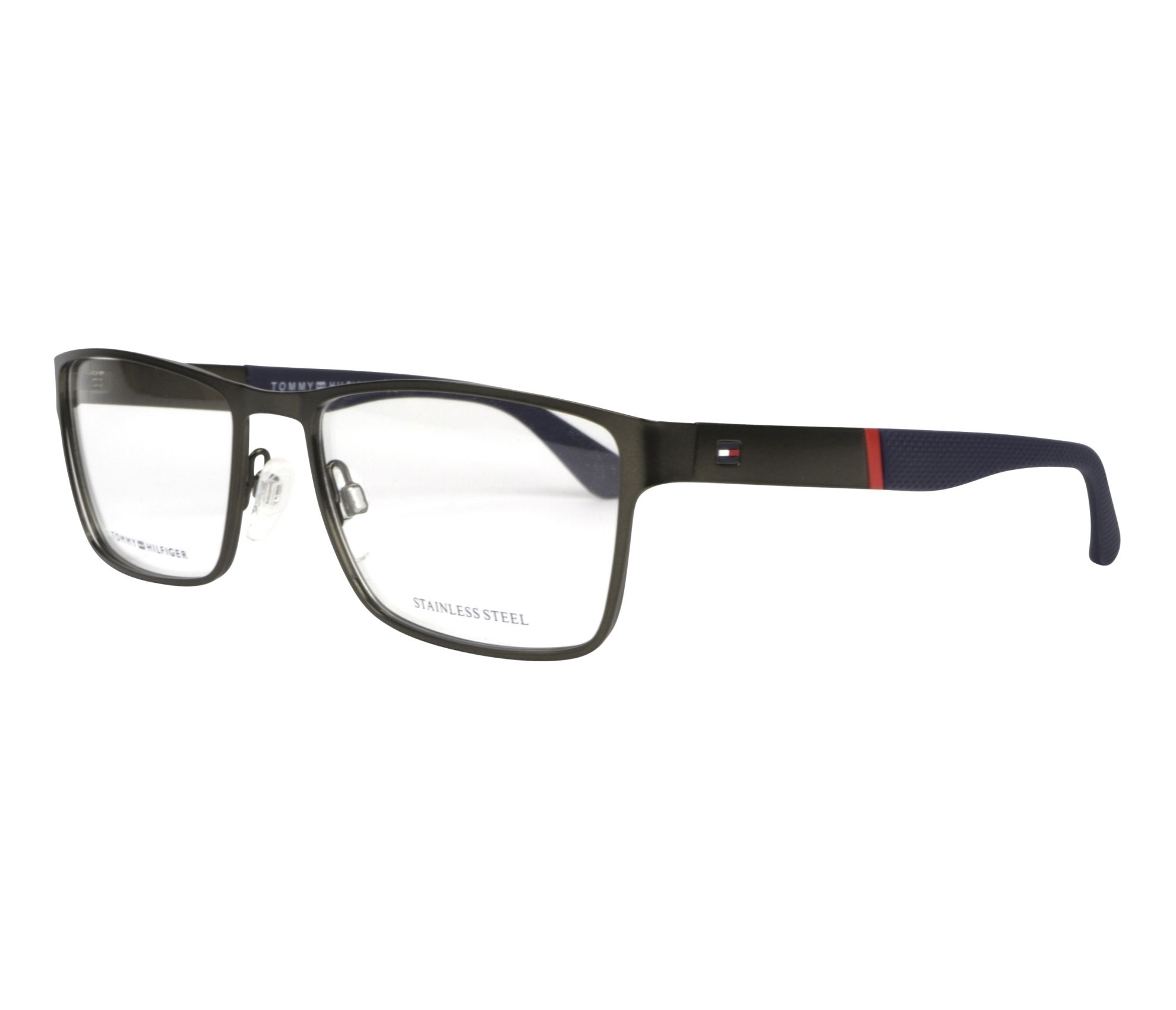 Tommy Hilfiger eyeglasses TH-1543 R80 56 18 GunBlue - 